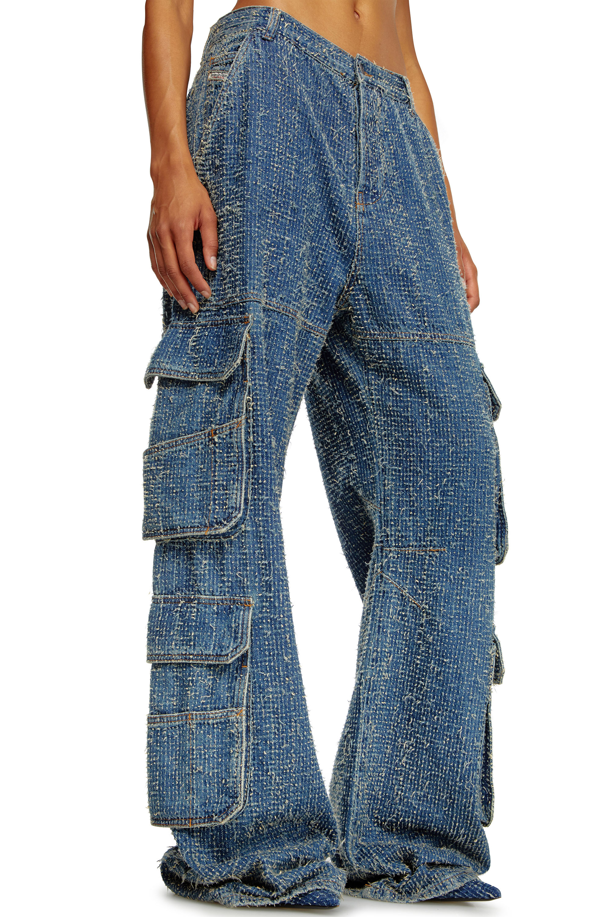 Diesel - Woman Straight Jeans 1996 D-Sire 0PGAH, Medium blue - Image 4
