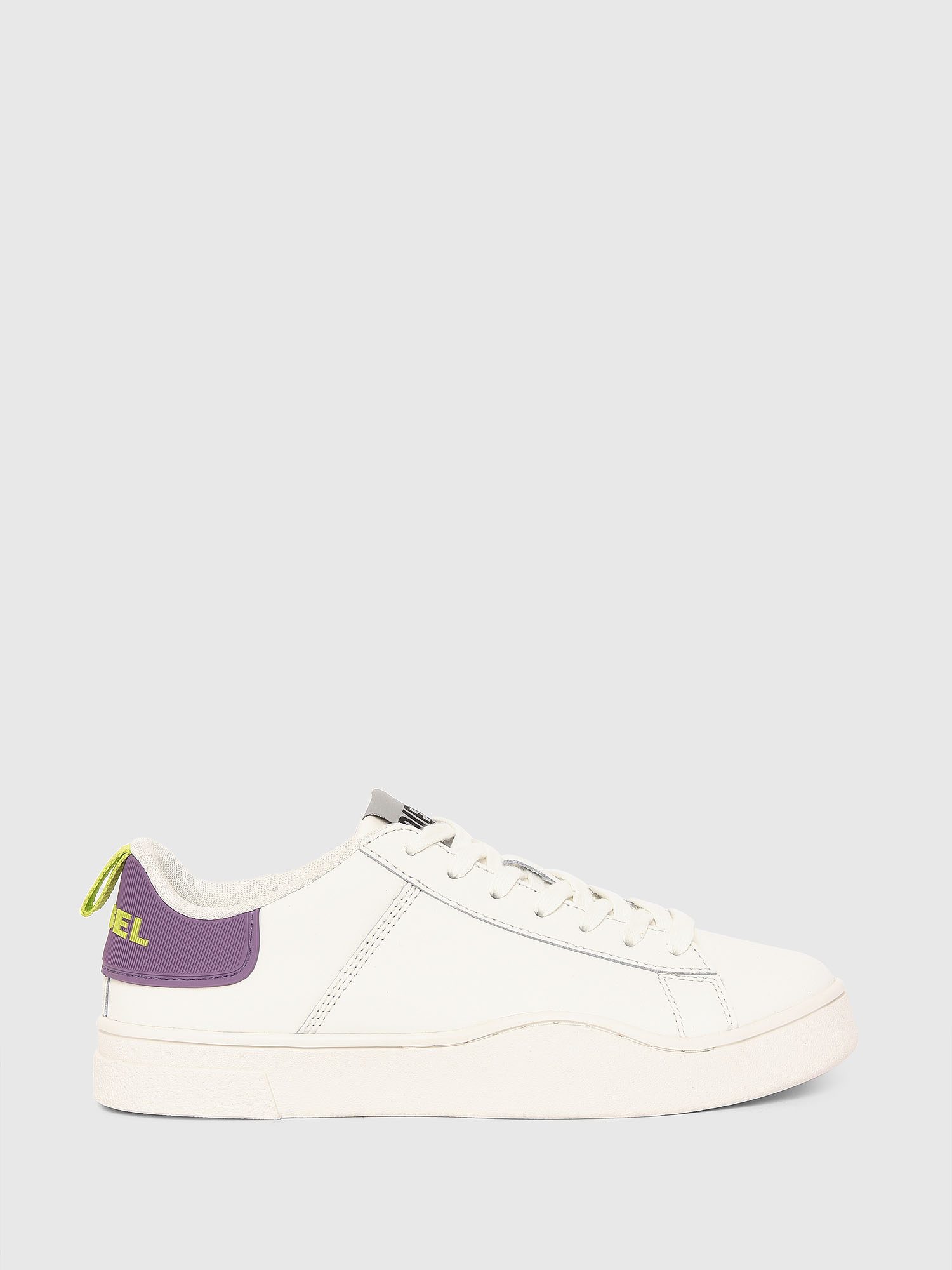 S-CLEVER LOW LACE W, White/Violet Diesel - S-CLEVER LOW LACE W, White/Violet - Sneakers - Image 1