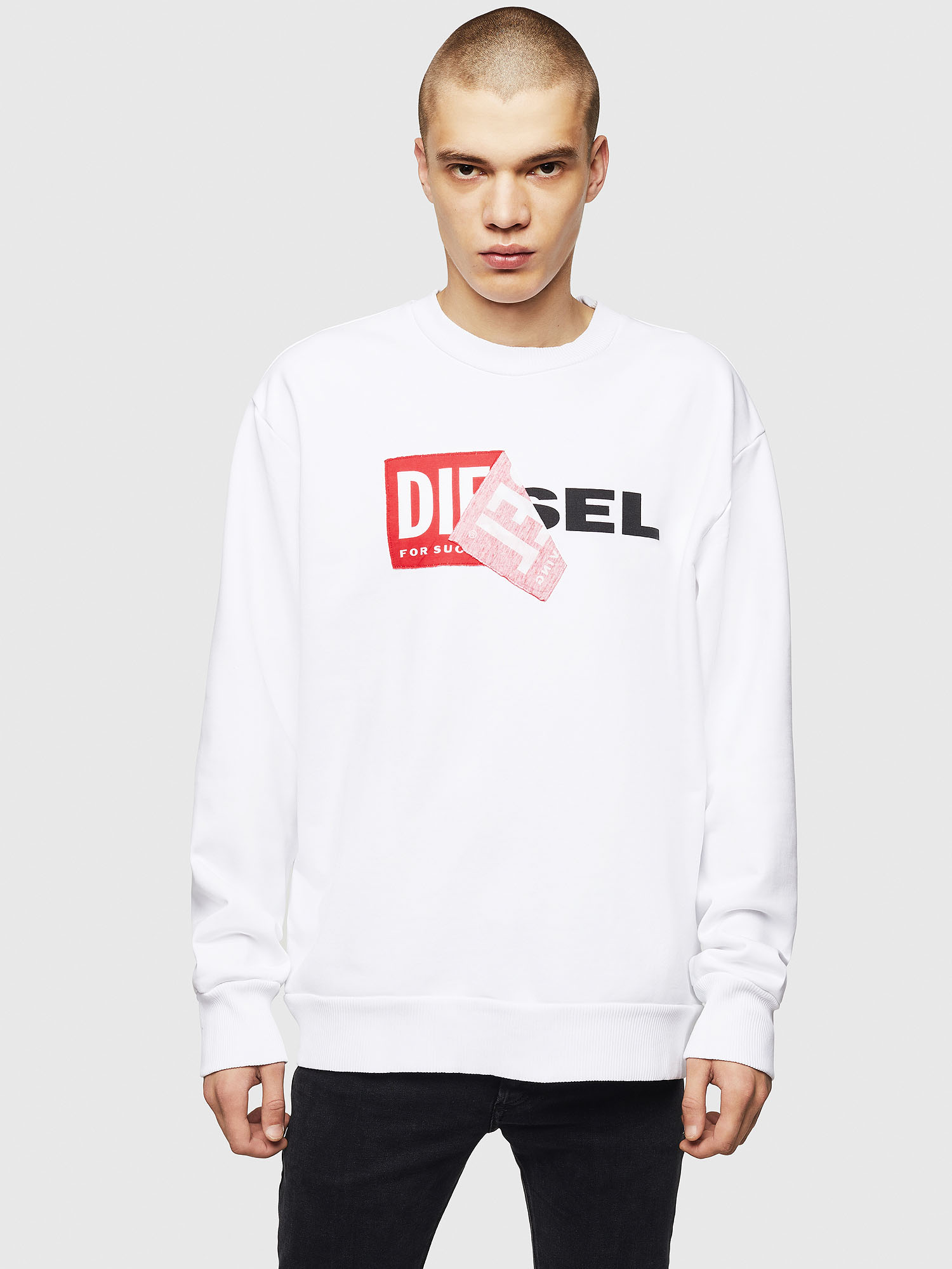 S-SAMY, White Diesel - S-SAMY, White - Sweaters - Image 1