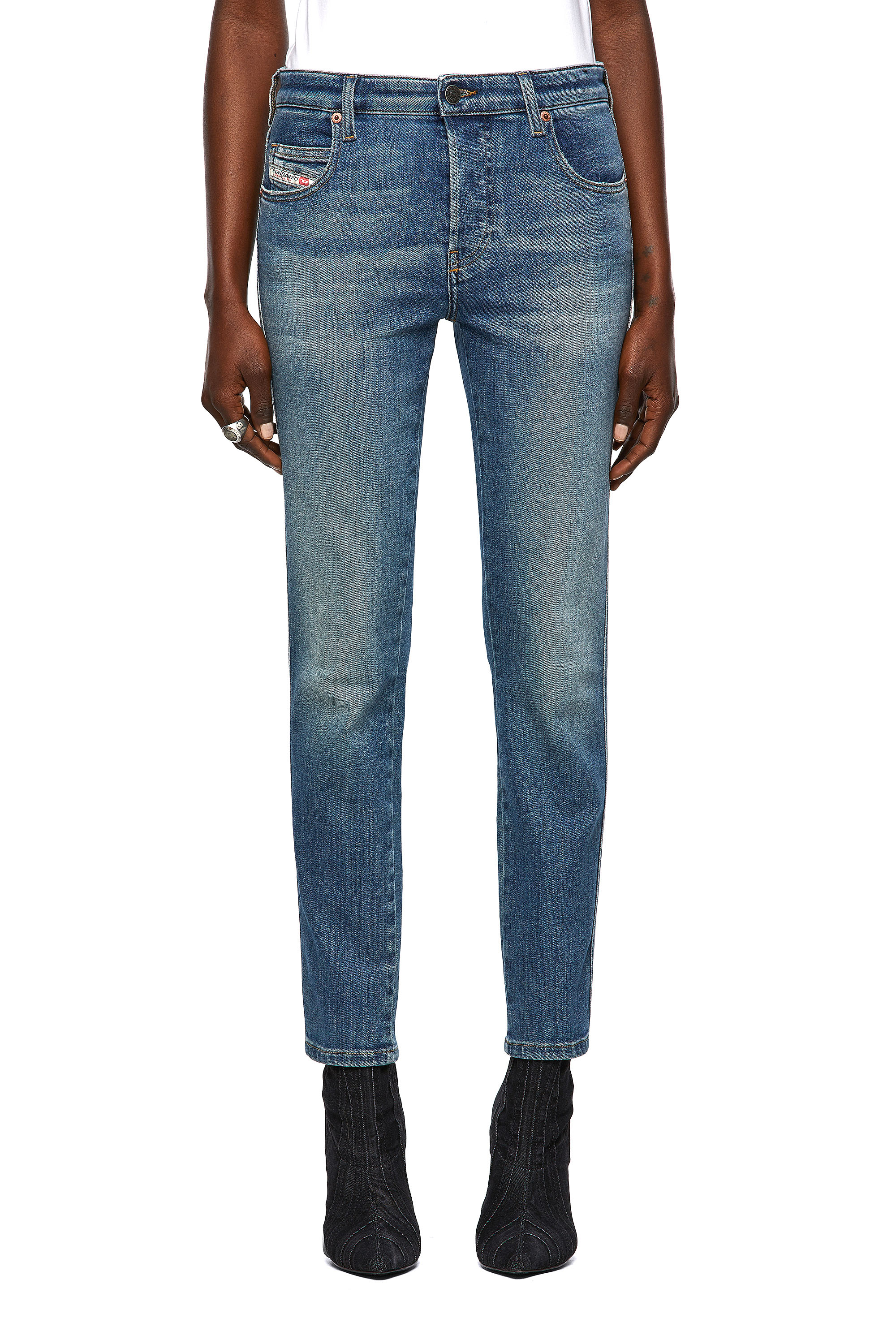 Babhila 09A01, Medium blue Diesel - Babhila 09A01, Medium blue - Jeans - Image 1