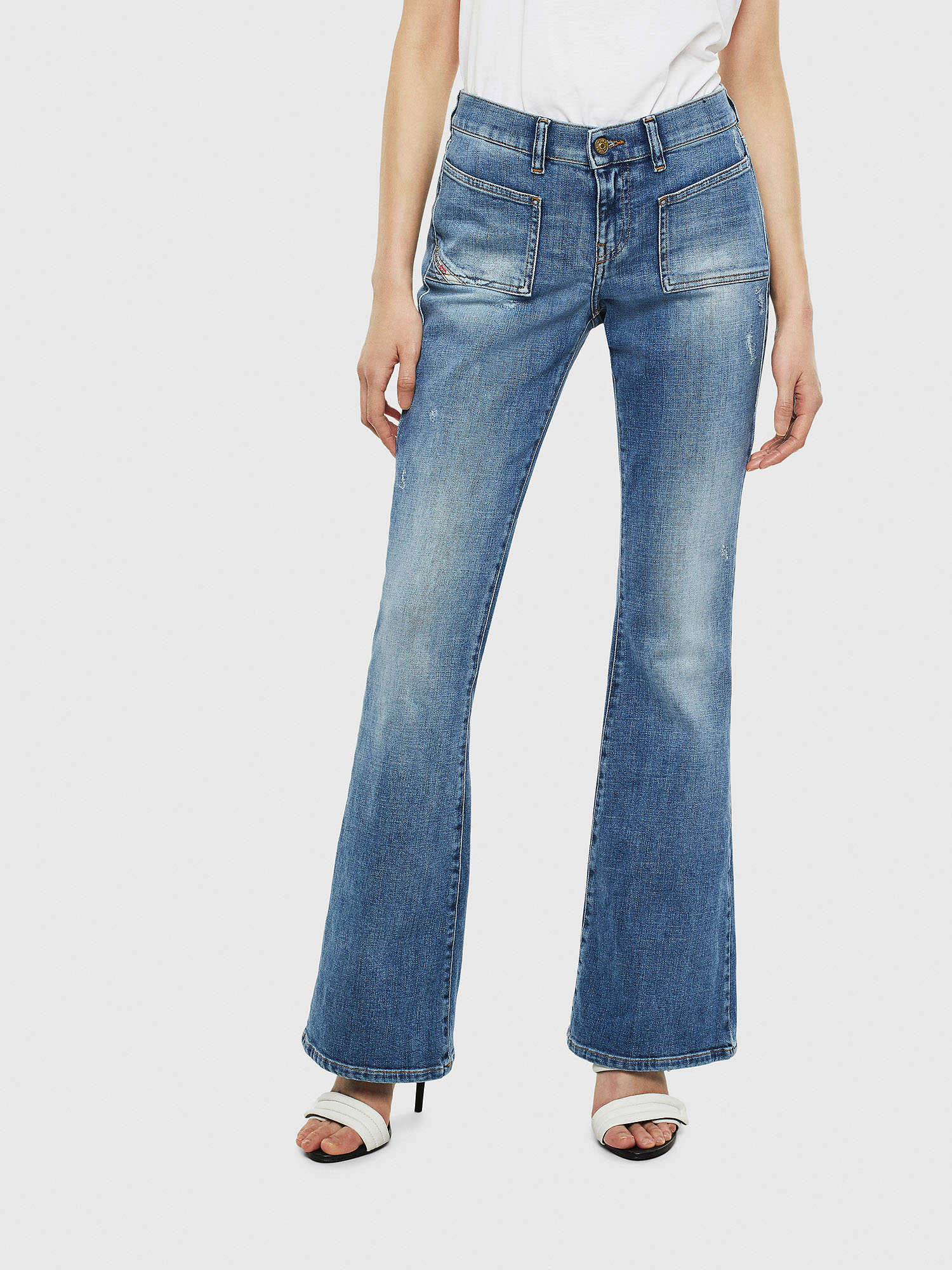 D-Ebbey 0099M, Medium blue Diesel - D-Ebbey 0099M, Medium blue - Jeans - Image 1