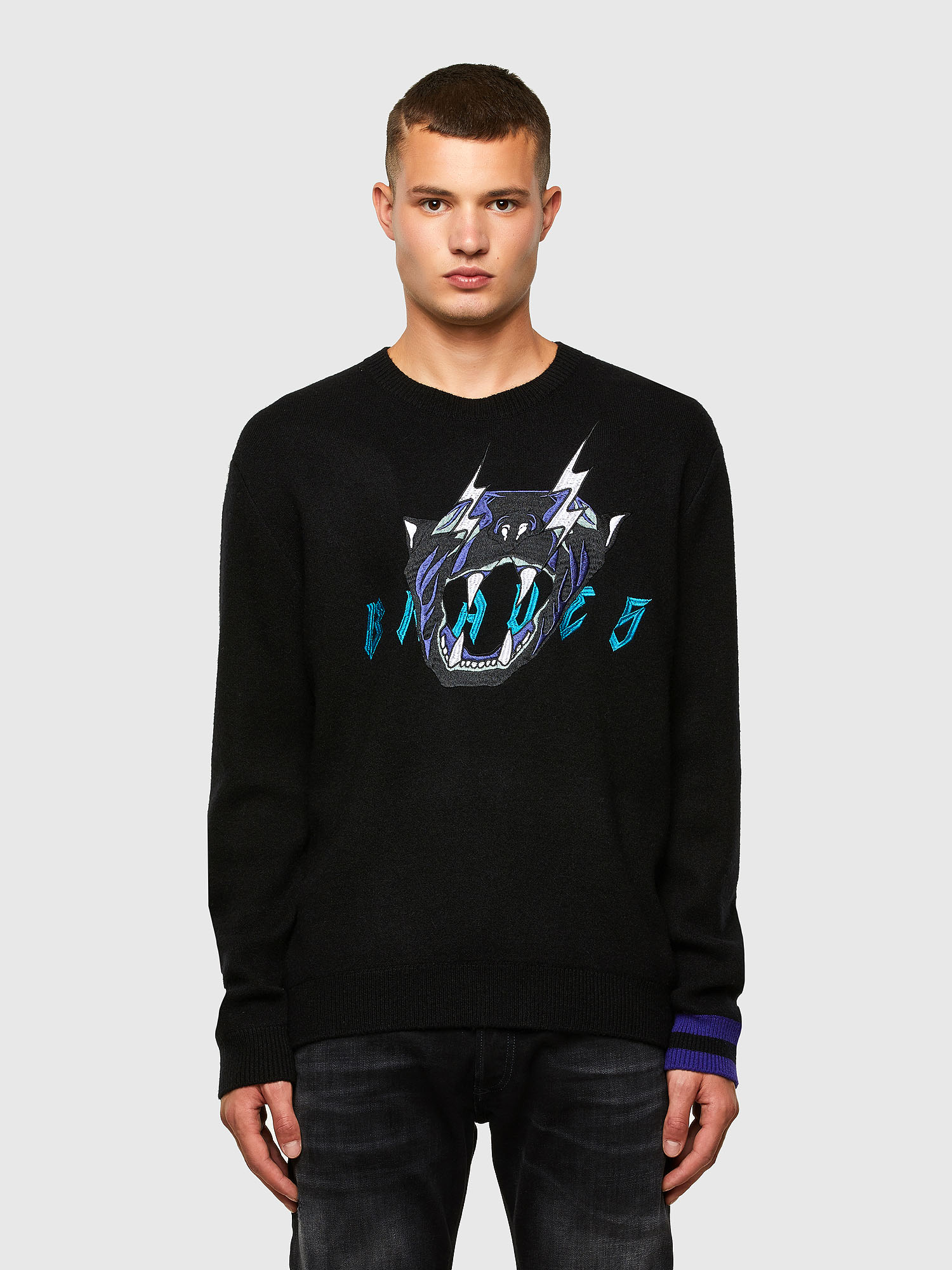 K-NOAH, Black Diesel - K-NOAH, Black - Knitwear - Image 1
