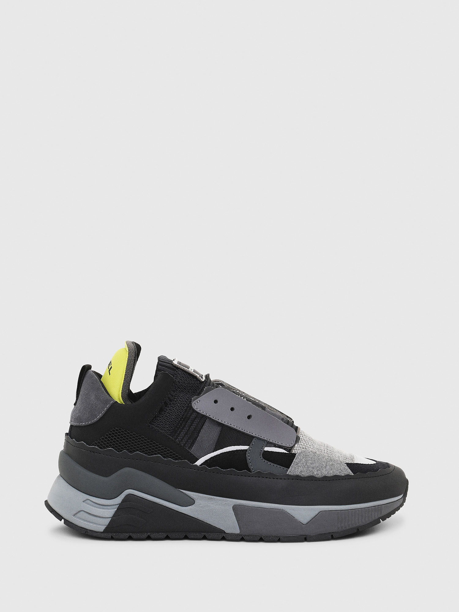 S-BRENTHA DEC, Black/Grey Diesel - S-BRENTHA DEC, Black/Grey - Sneakers - Image 1