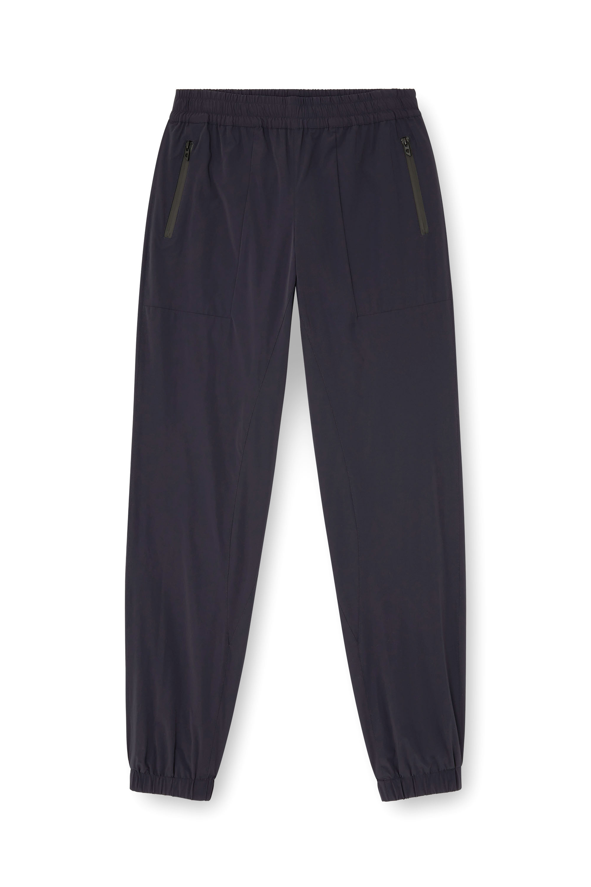 Diesel - P-ARDO-LONG, Man's Trousers in bi-stretch nylon in Dark Blue - 3