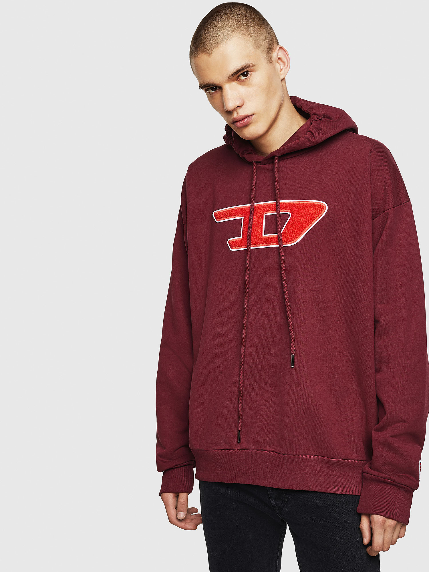 S-DIVISION-D, Bordeaux Diesel - S-DIVISION-D, Bordeaux - Sweaters - Image 1