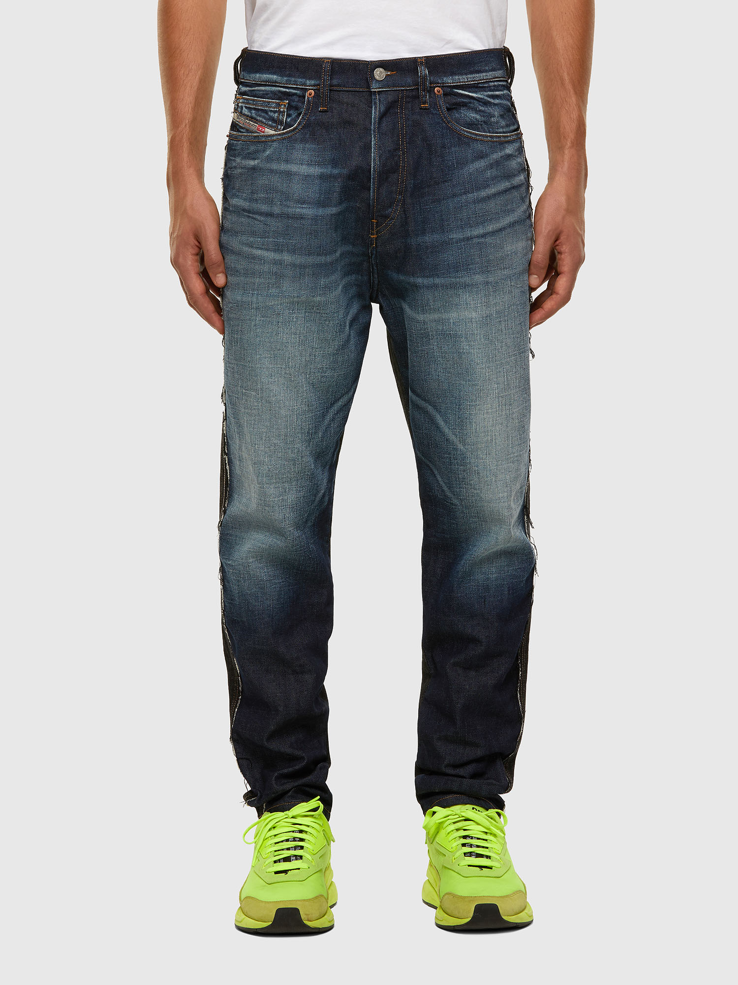 D-Vider 009GR, Black/Dark grey Diesel - D-Vider 009GR, Black/Dark grey - Jeans - Image 1