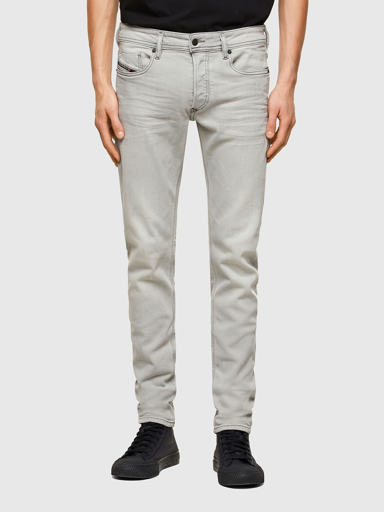 Sleenker 009PY, Light Grey Diesel - Sleenker 009PY, Light Grey - Jeans - Image 1