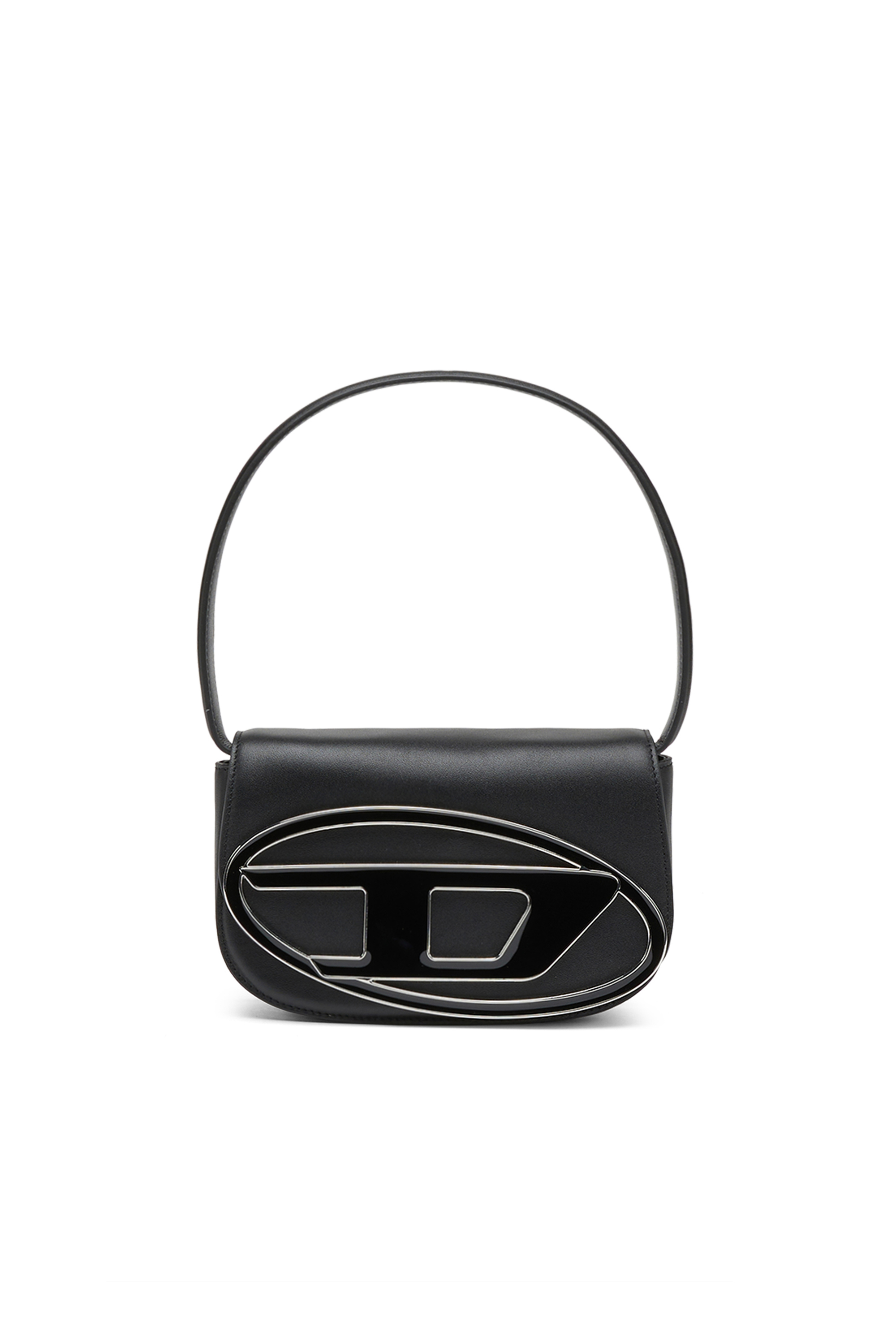Diesel 1DR XS Mini Bag with D Plaque Black