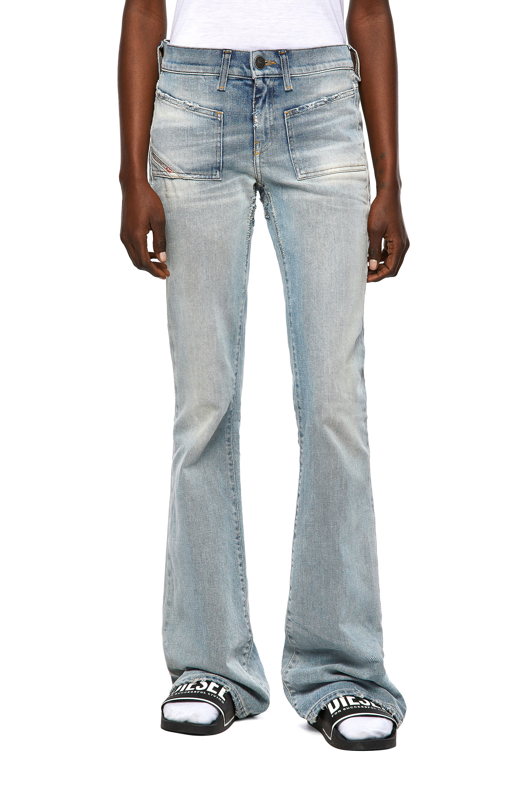D-Ebbey 09A04, Light Blue Diesel - D-Ebbey 09A04, Light Blue - Jeans - Image 1