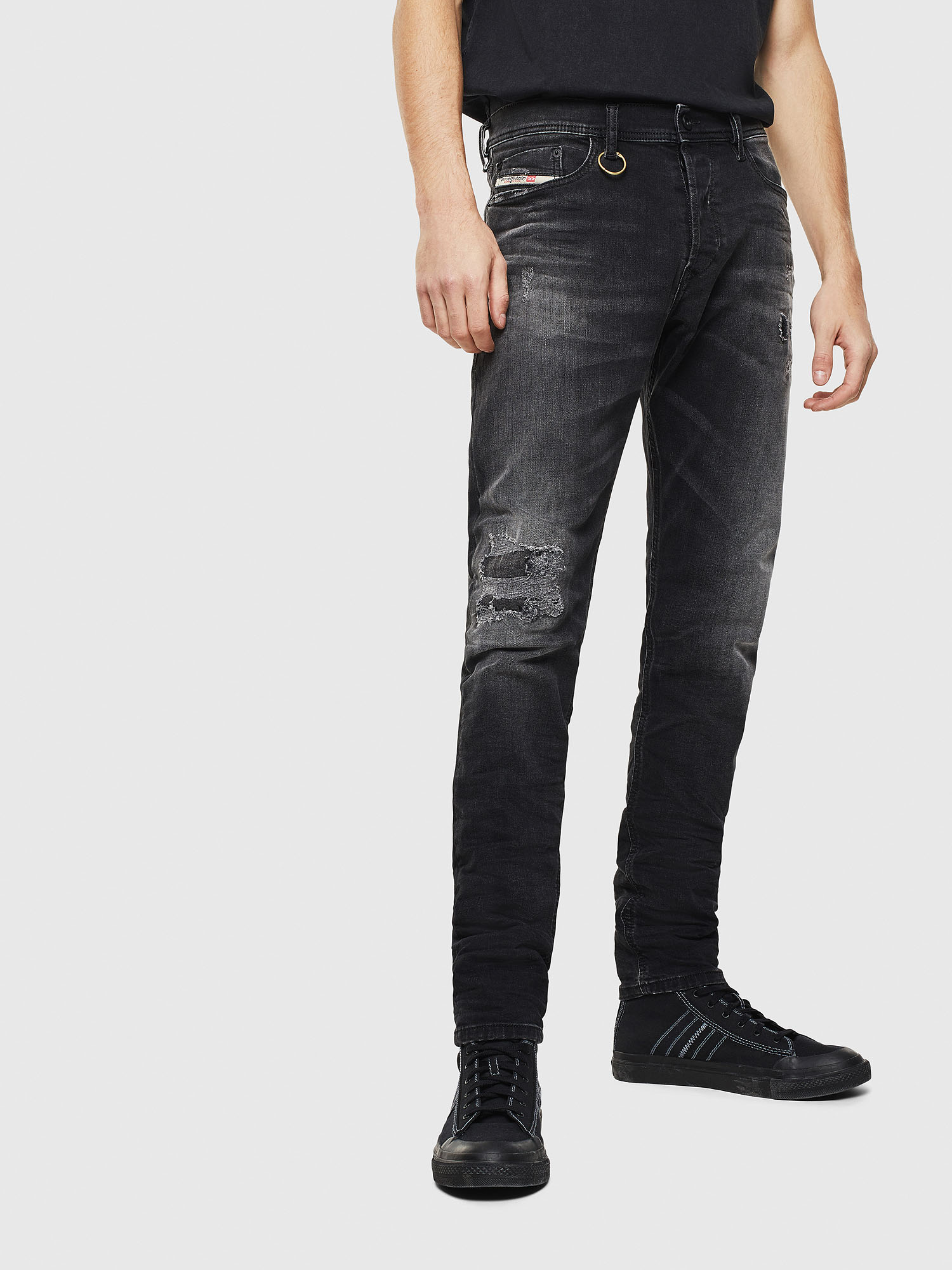 Tepphar 069DW, Black/Dark grey Diesel - Tepphar 069DW, Black/Dark grey - Jeans - Image 1