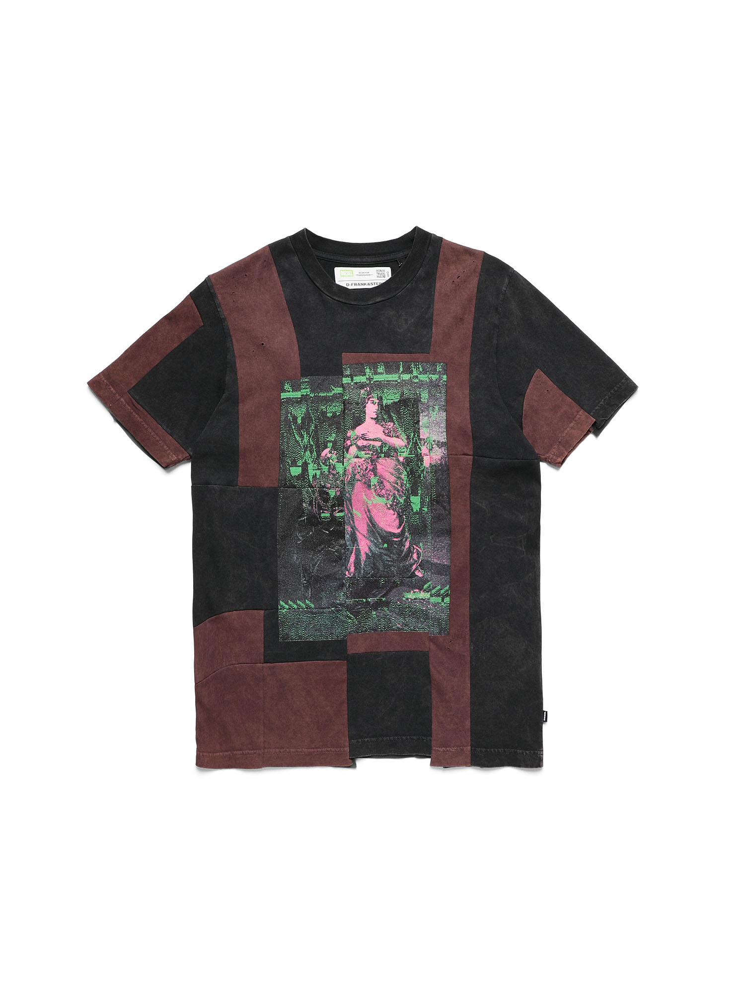 D-FRANK&STEIN, Red/Black Diesel - D-FRANK&STEIN, Red/Black - T-Shirts - Image 1