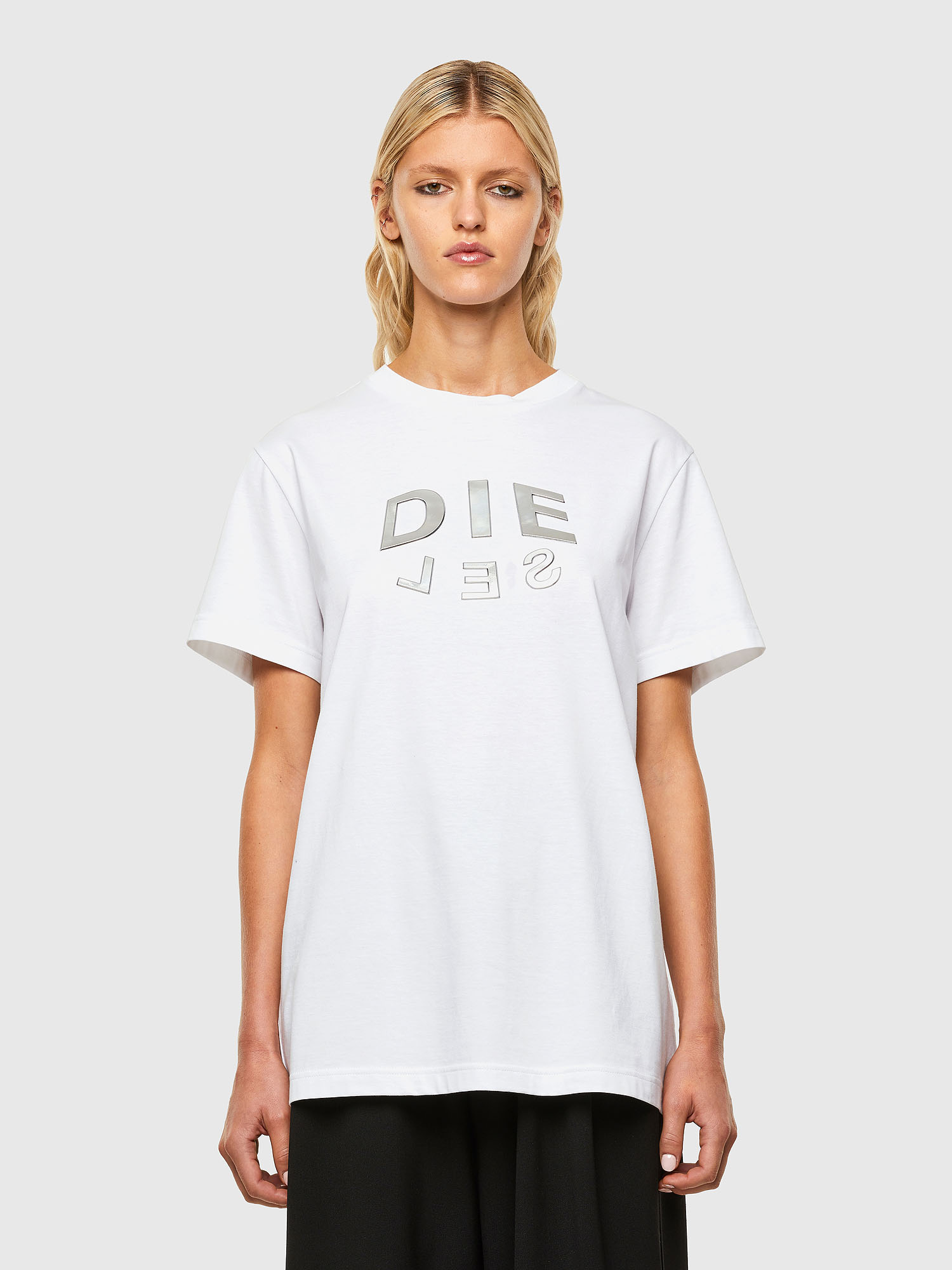 T-DARIA-R1, White Diesel - T-DARIA-R1, White - T-Shirts - Image 1