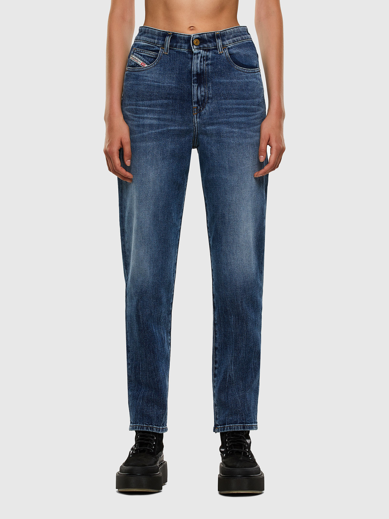 D-Eiselle 0098W, Medium blue Diesel - D-Eiselle 0098W, Medium blue - Jeans - Image 1