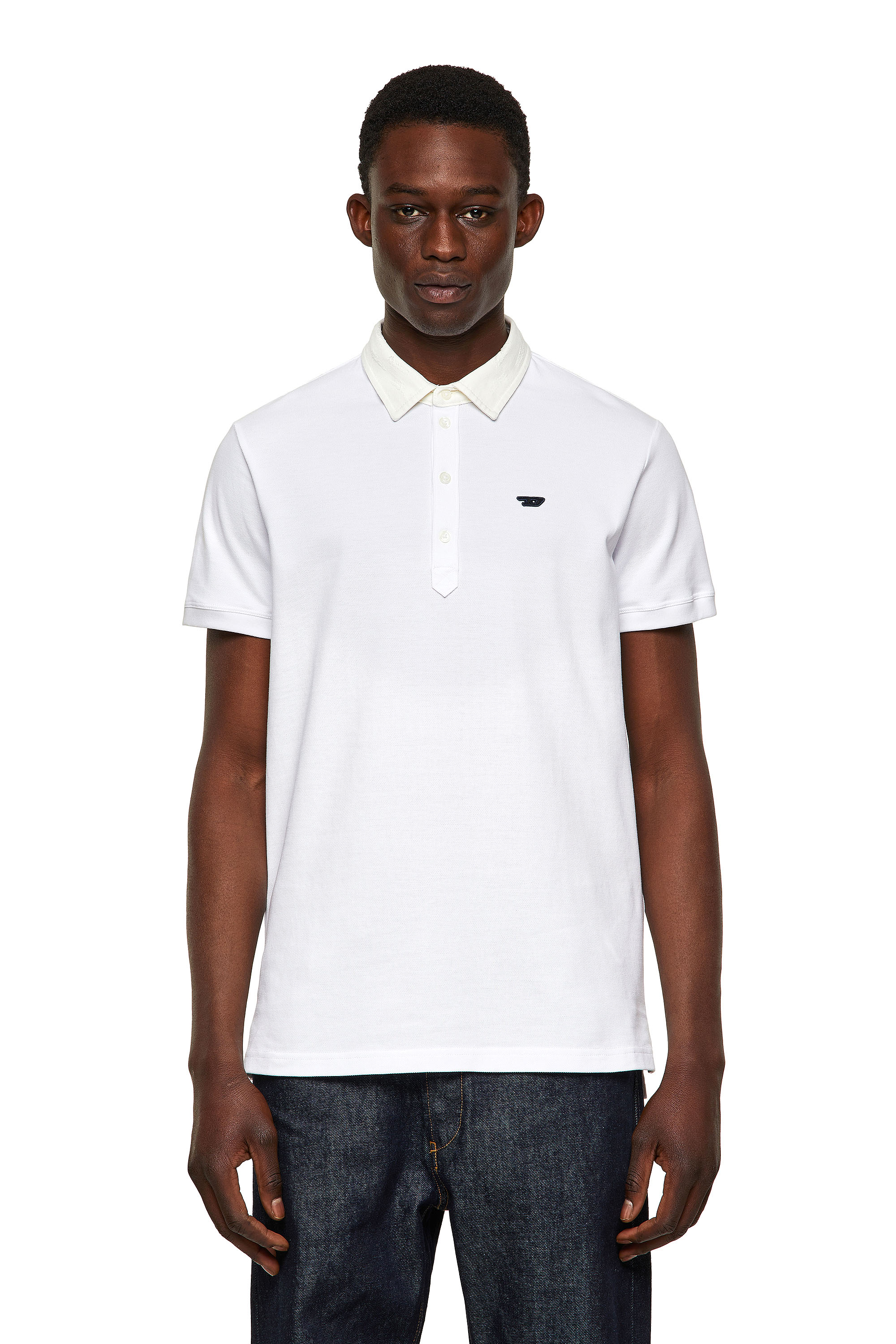 T-MILES-NEW, White Diesel - T-MILES-NEW, White - Polos - Image 1