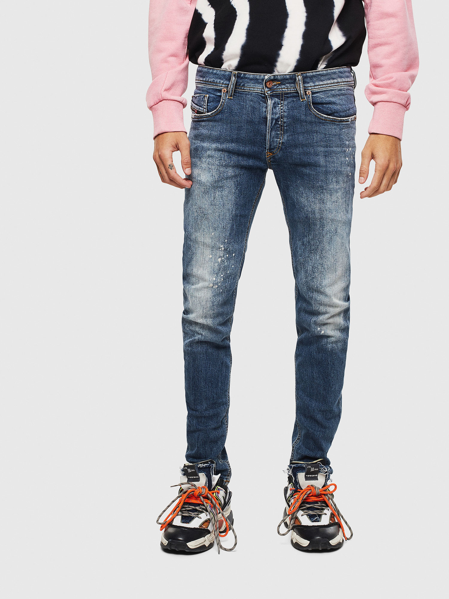 Sleenker 069LI, Dark Blue Diesel - Sleenker 069LI, Dark Blue - Jeans - Image 1