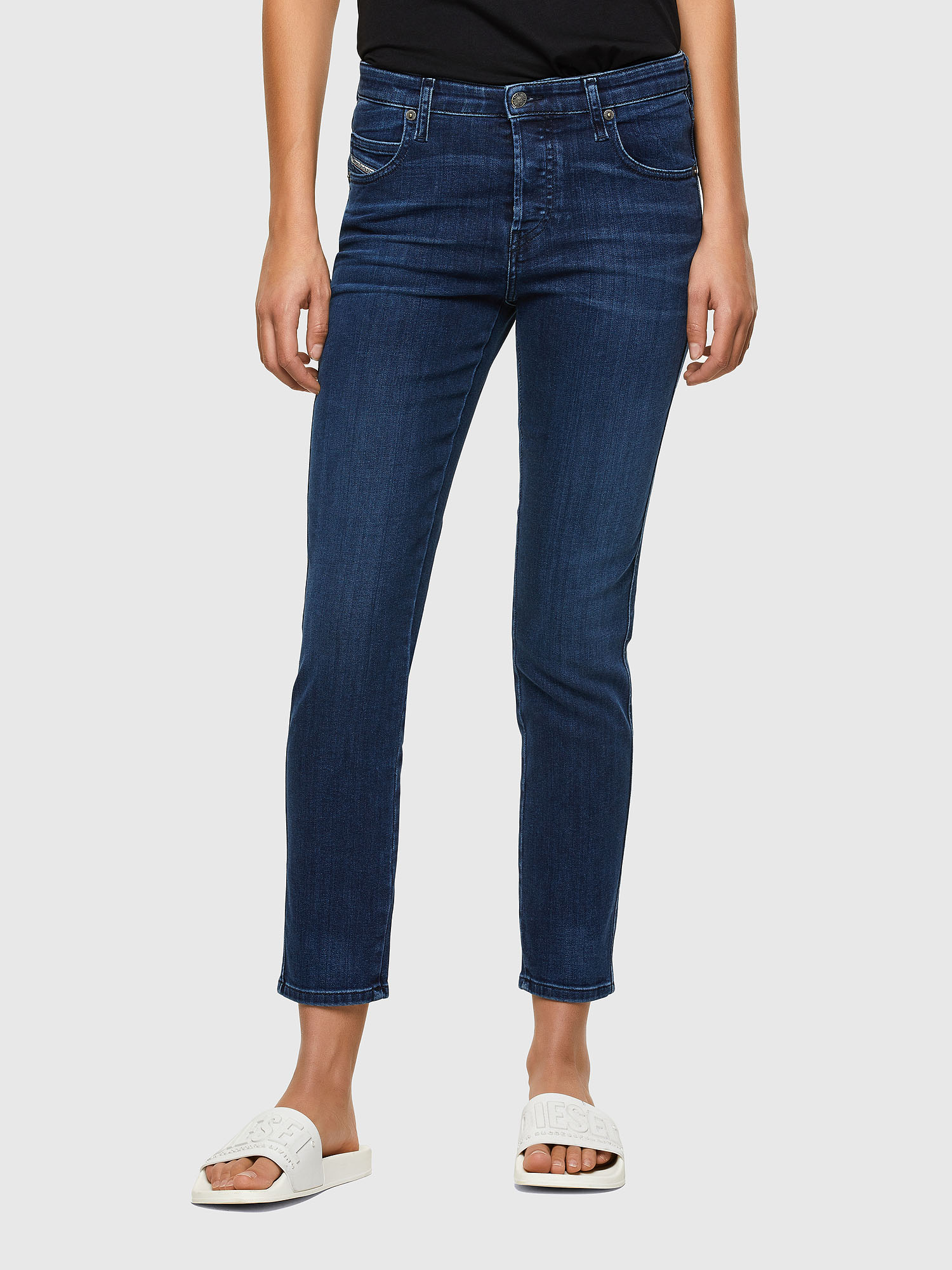 Babhila 009QI, Dark Blue Diesel - Babhila 009QI, Dark Blue - Jeans - Image 1