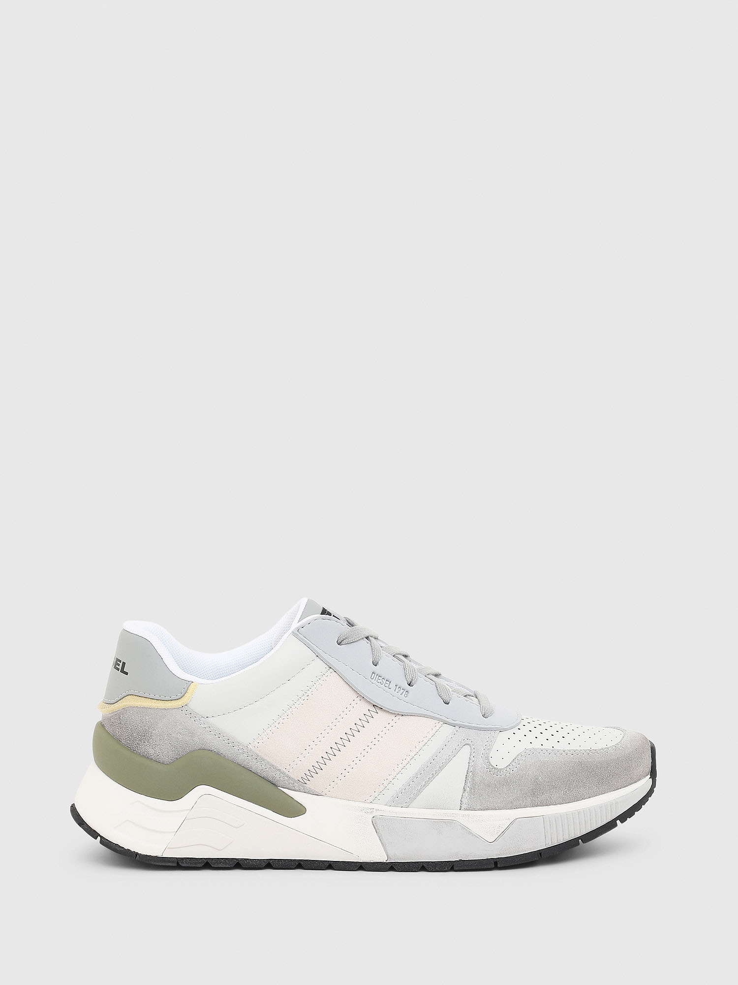 S-BRENTHA FLOW, White Diesel - S-BRENTHA FLOW, White - Sneakers - Image 1