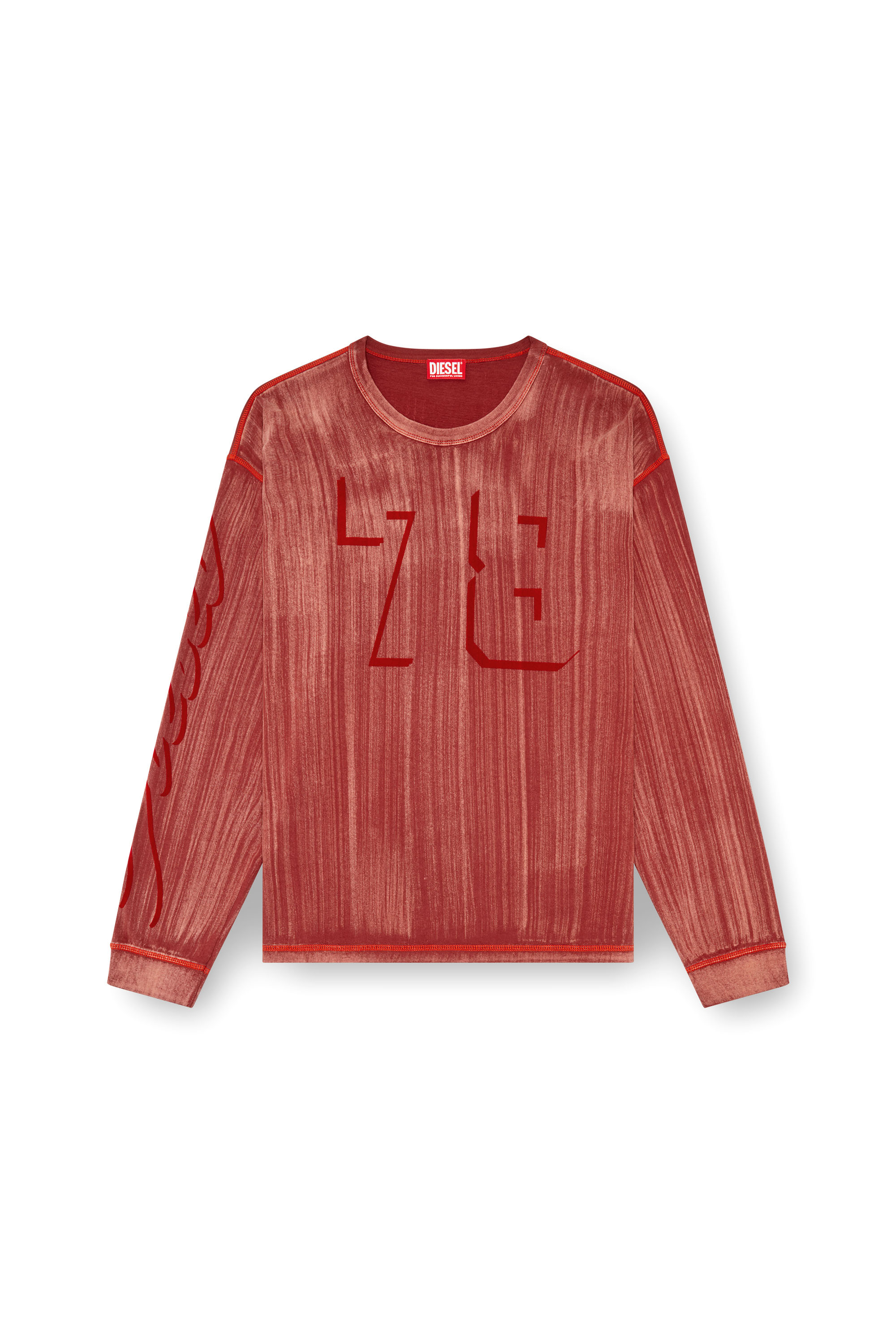 Diesel - T-BOXT-LS-Q2, Red - Image 3