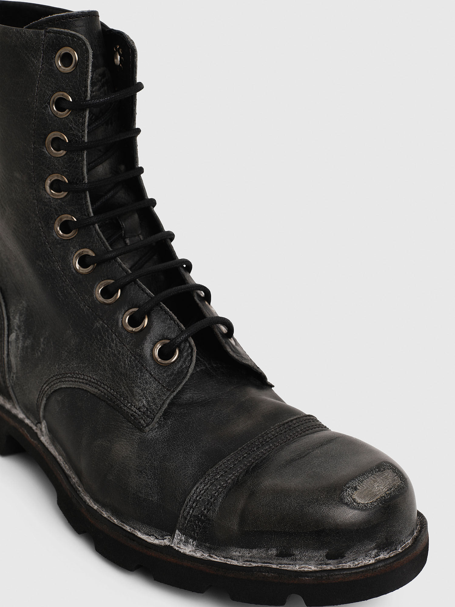 HARDKOR Men Boots in sturdy treated leather Diesel