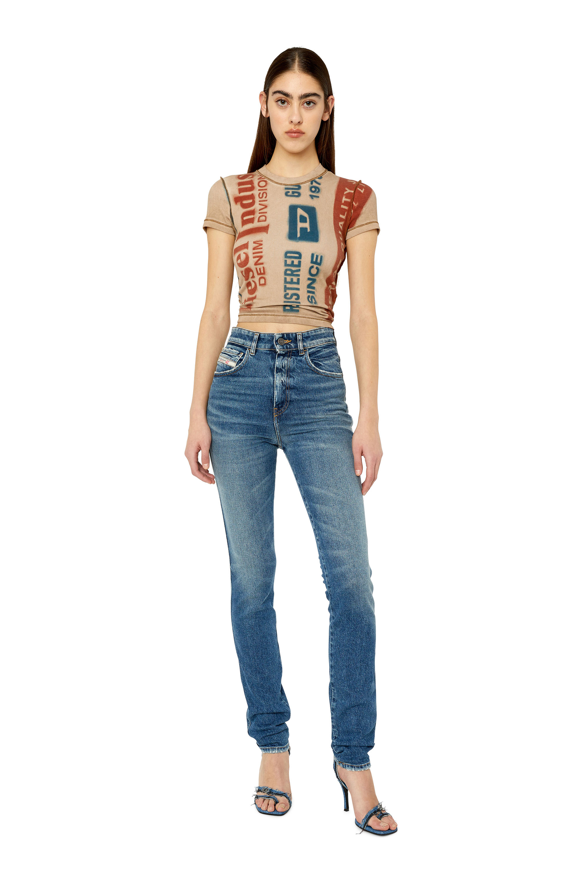 Diesel - 1994 007L1 Straight Jeans, Medium blue - Image 4