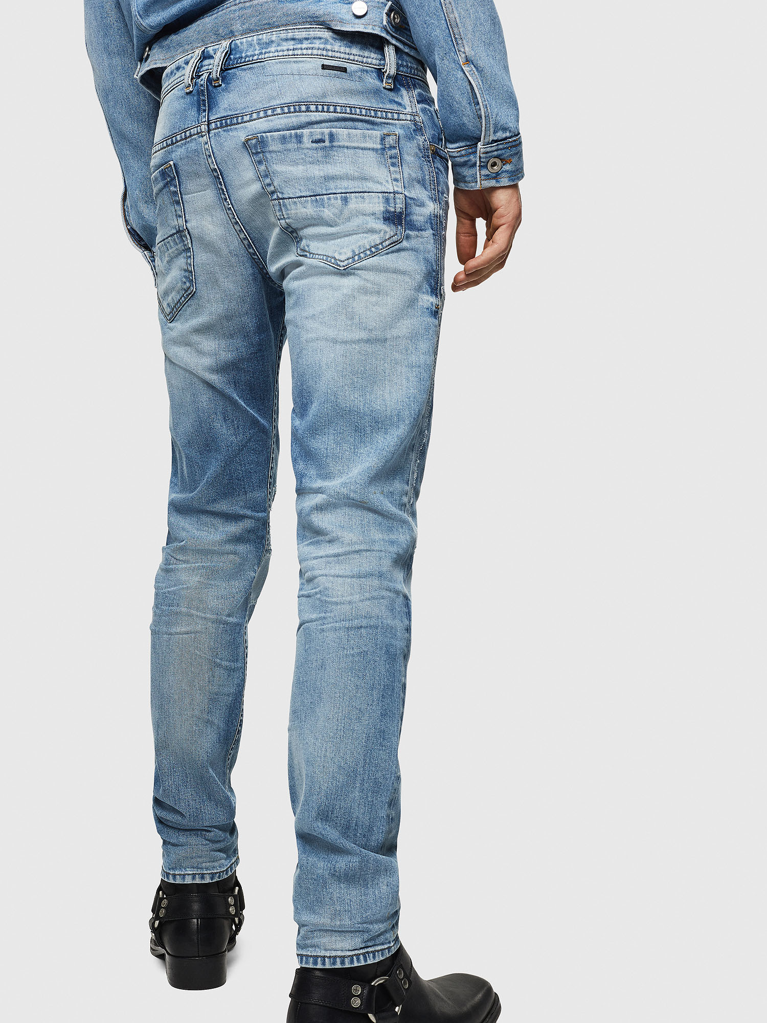 THOMMER 0092F Men: Slim Light blue Jeans | Diesel