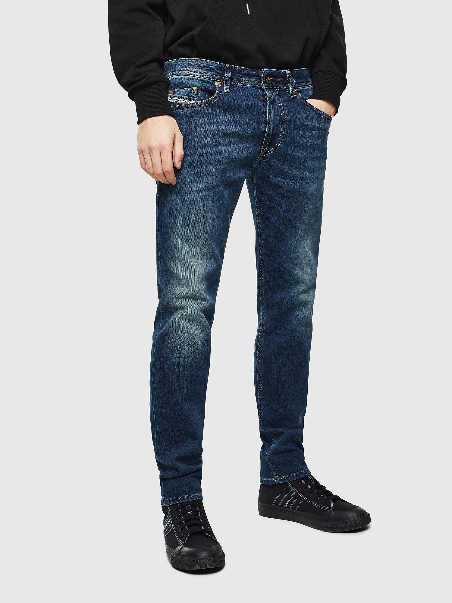 Thommer 084BU, Dark Blue Diesel - Thommer 084BU, Dark Blue - Jeans - Image 1