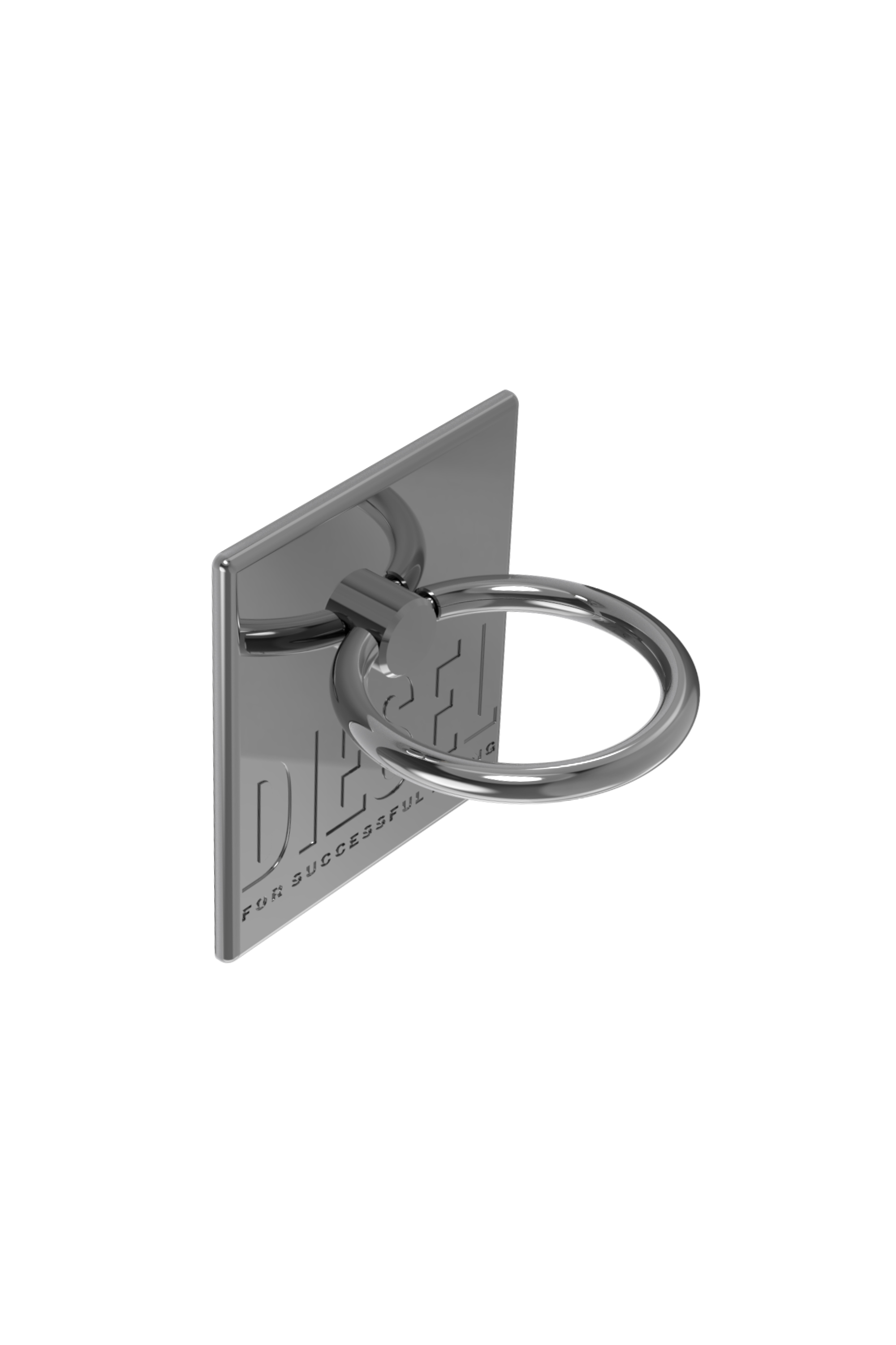 Diesel - 45841 RING STAND RING STAND, Unisex's Universal phone ring rectangle in Grey - 3