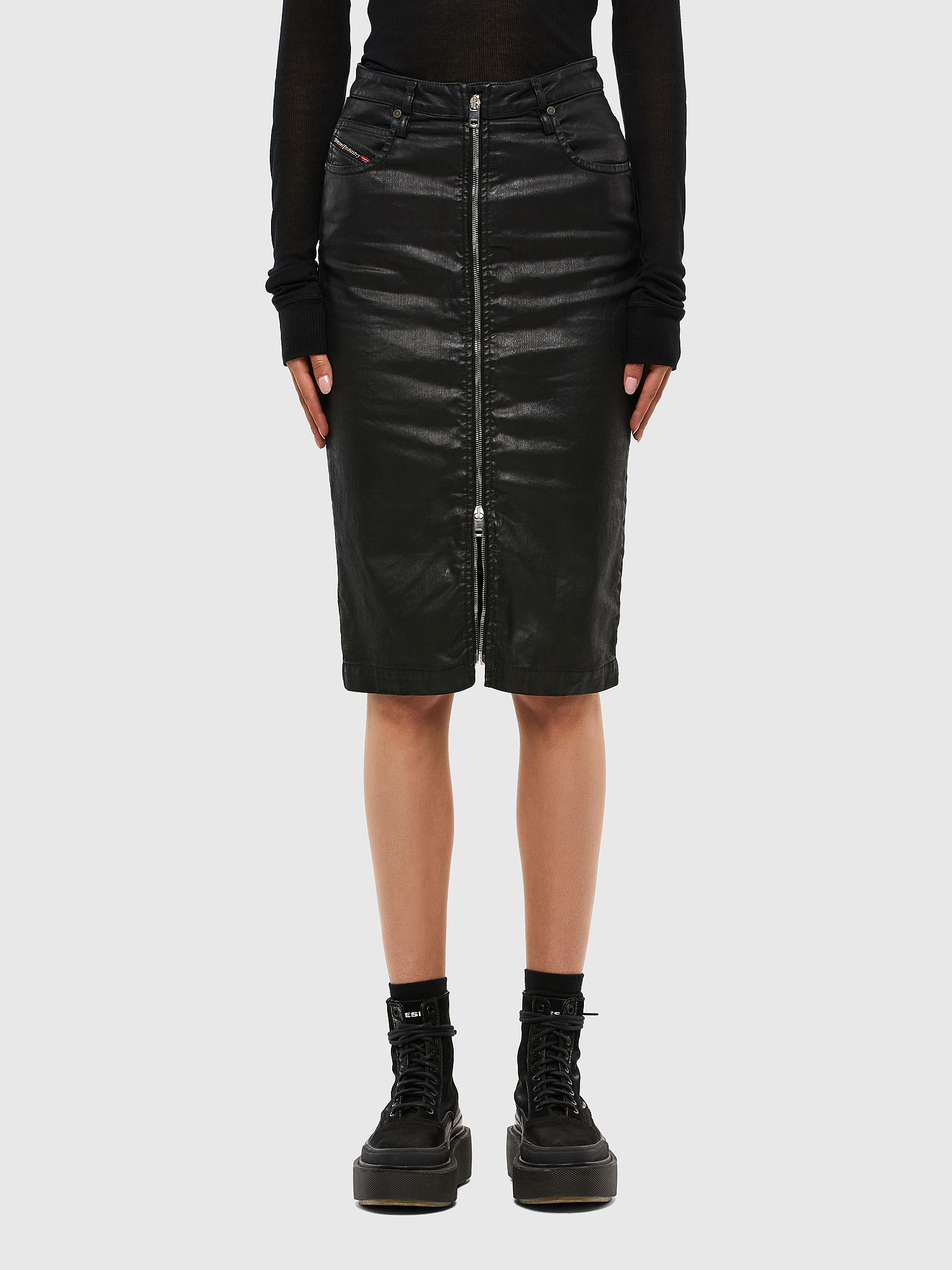 D-ELBEE JOGGJEANS, Black Diesel - D-ELBEE JOGGJEANS, Black - Skirts - Image 1