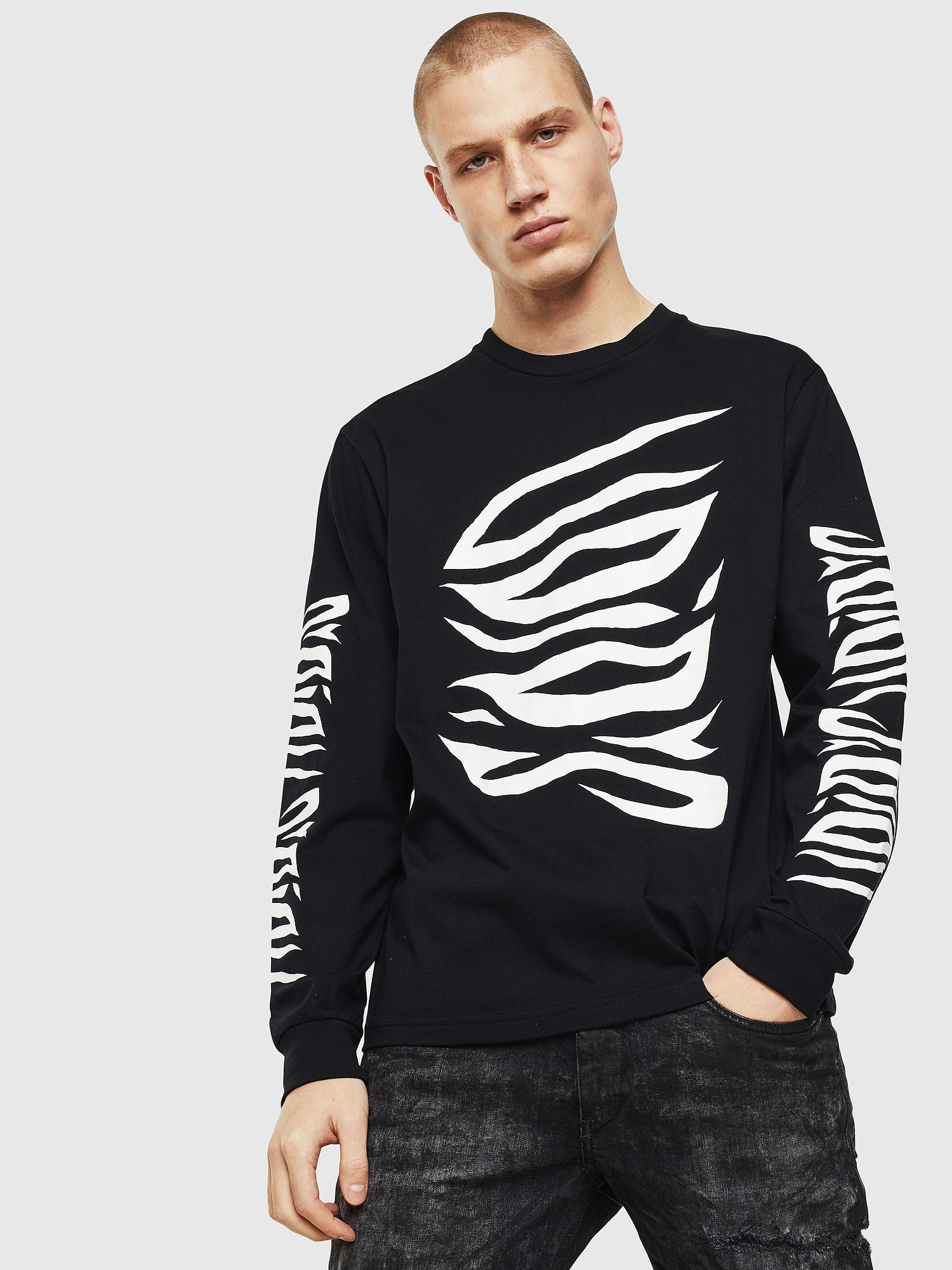 T-JUST-LS-J2, Diesel - T-JUST-LS-J2, - T-Shirts - Image 1
