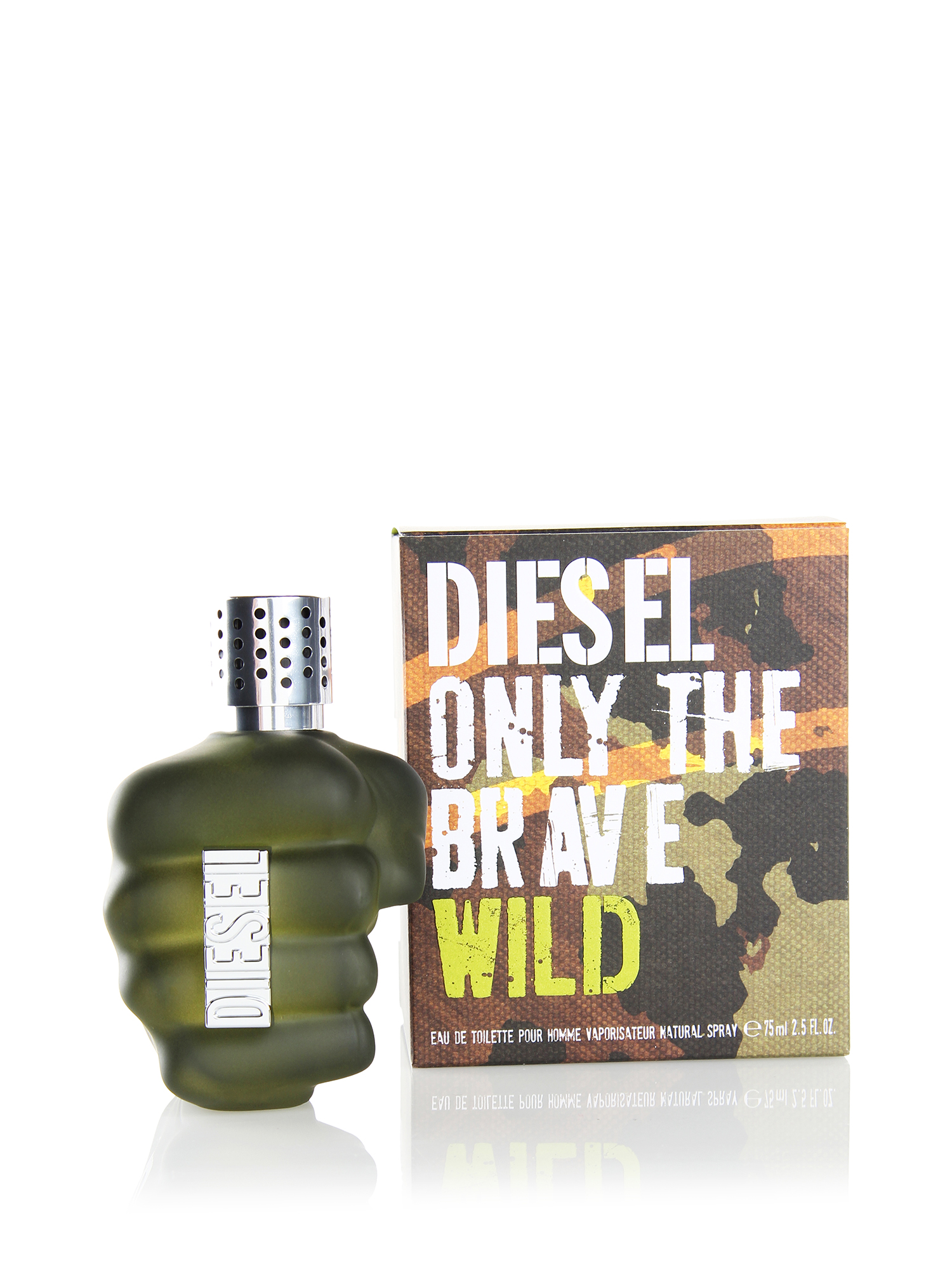 Diesel - ONLY THE BRAVE WILD 75ML, Green - Image 2