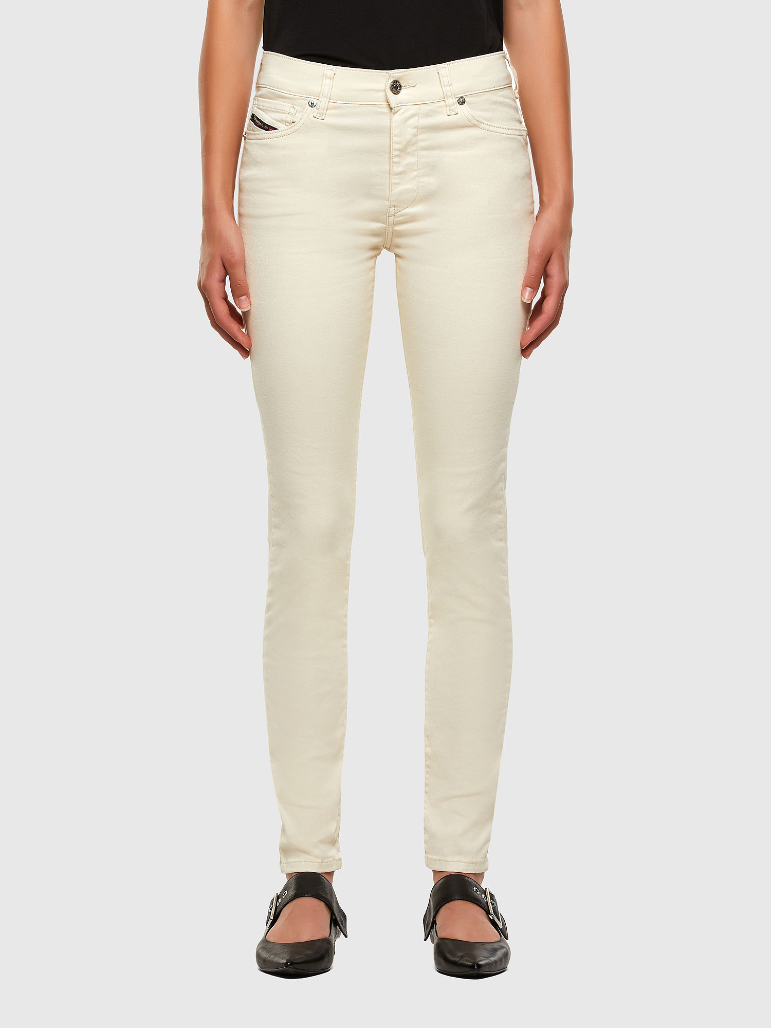 D-Roisin 0096H, White Diesel - D-Roisin 0096H, White - Jeans - Image 1