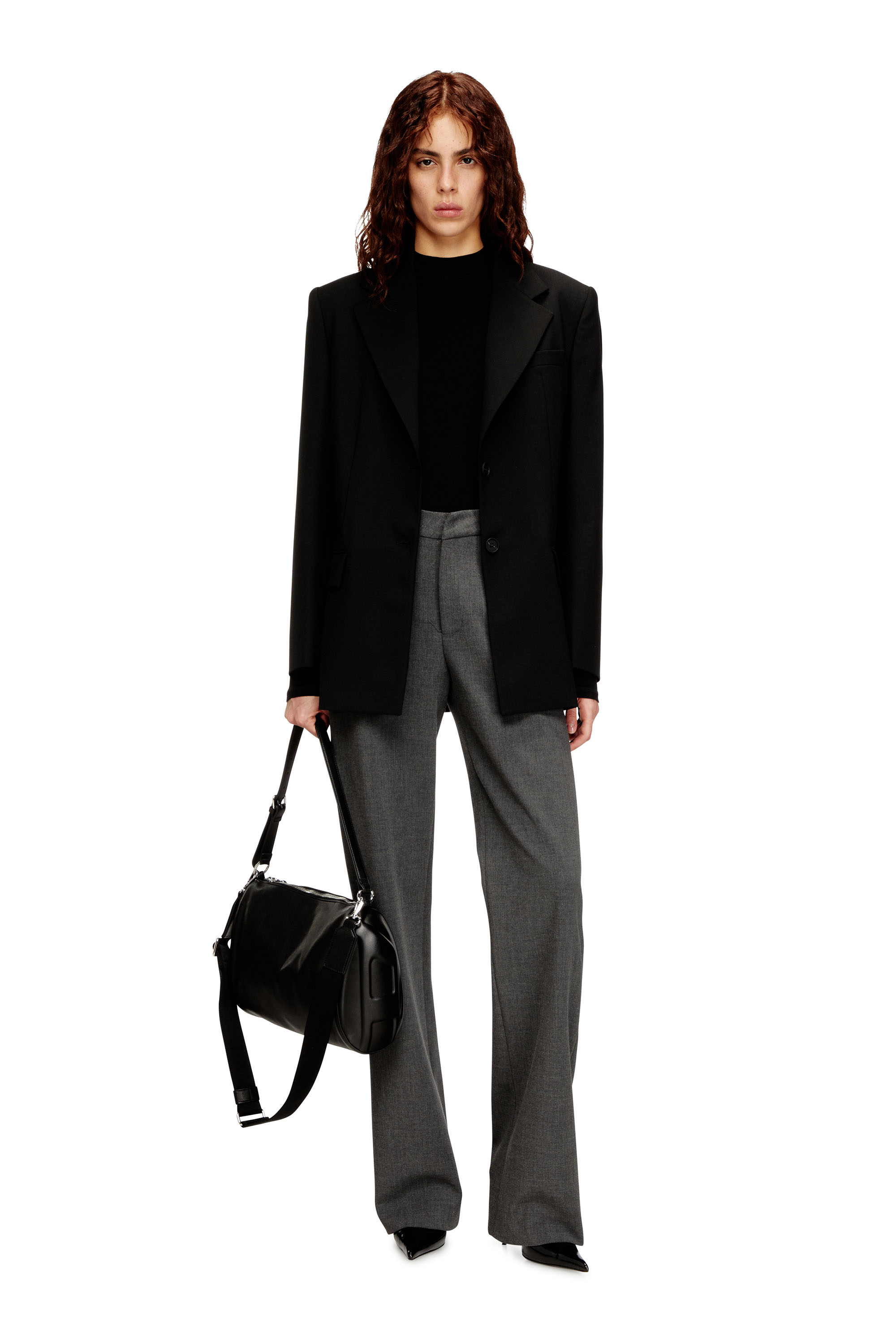 Diesel - G-KESS-R1, Woman's Blazer in wool blend in null - 1