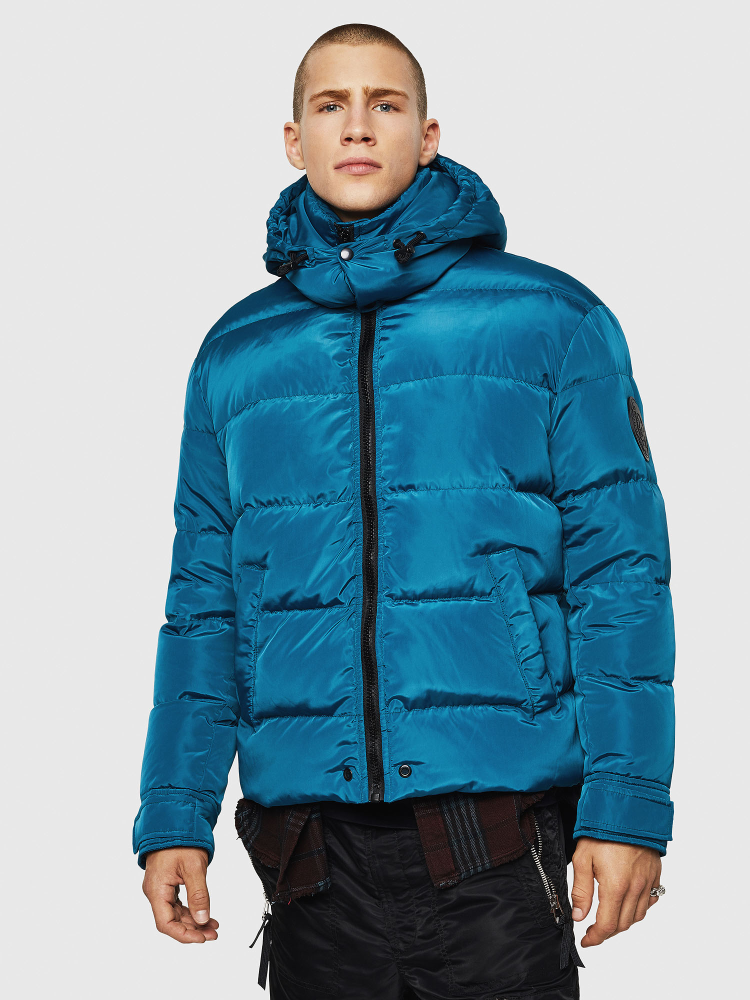 W-SMITH-YA, Blue/Green Diesel - W-SMITH-YA, Blue/Green - Winter Jackets - Image 1