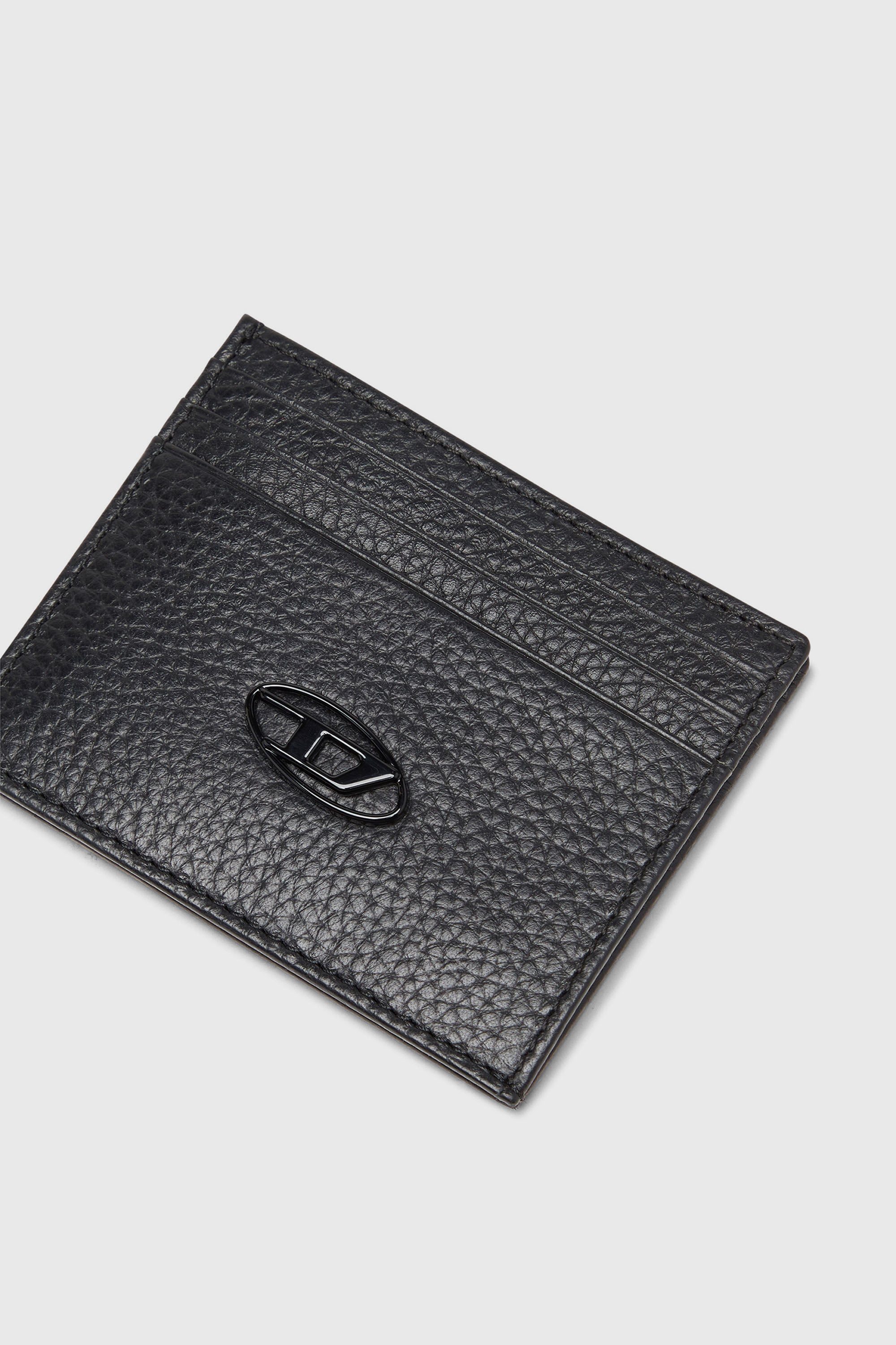 JOHNNY Man: Card case in grained leather | Diesel