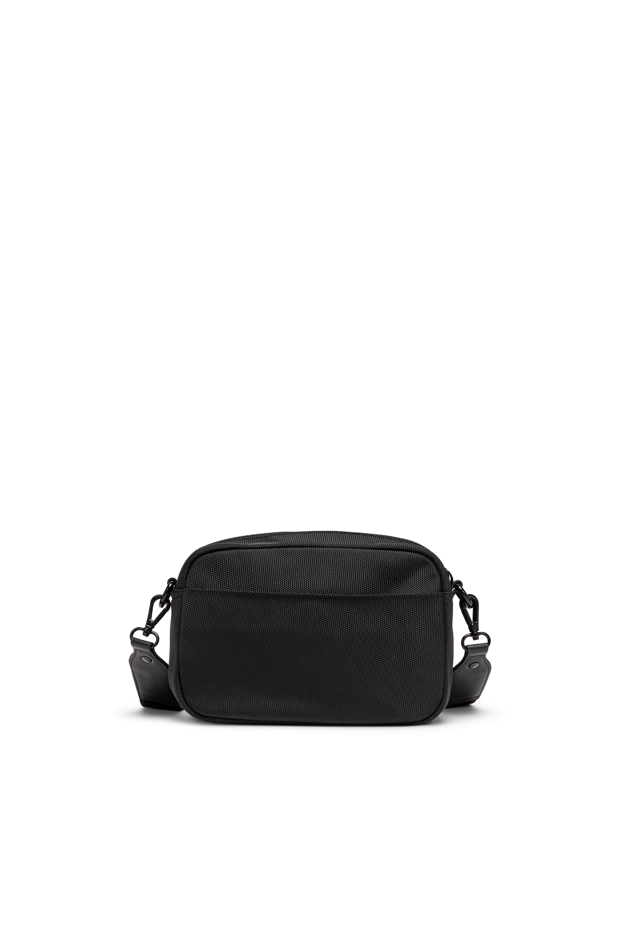 Diesel - MULTI-PKTS CAMERA BAG X, Unisex's Multi-Pkts - Crossbody bag in nylon with flap pocket in Black - 2