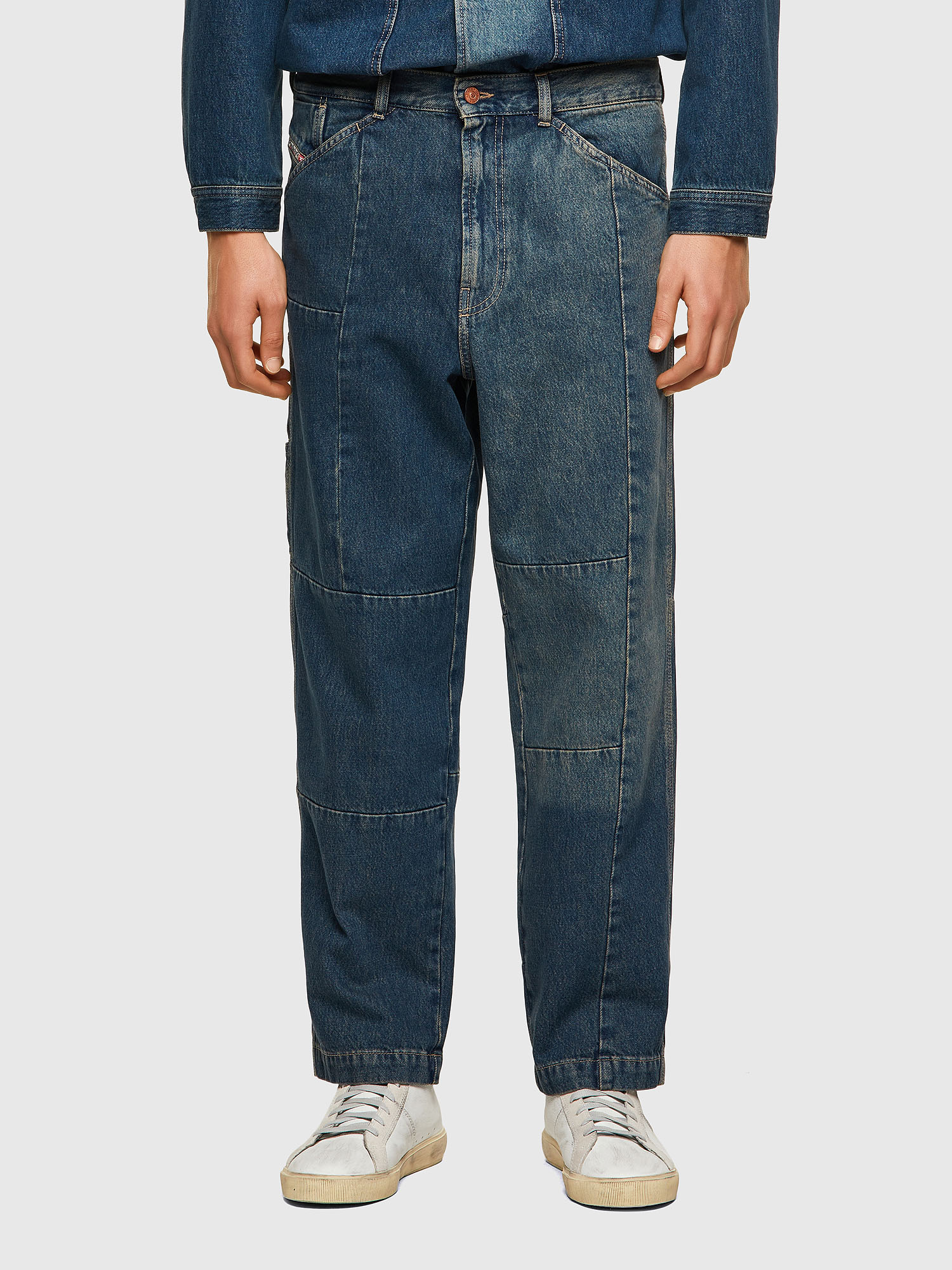 D-FRAN-SP, Medium blue Diesel - D-FRAN-SP, Medium blue - Pants - Image 1