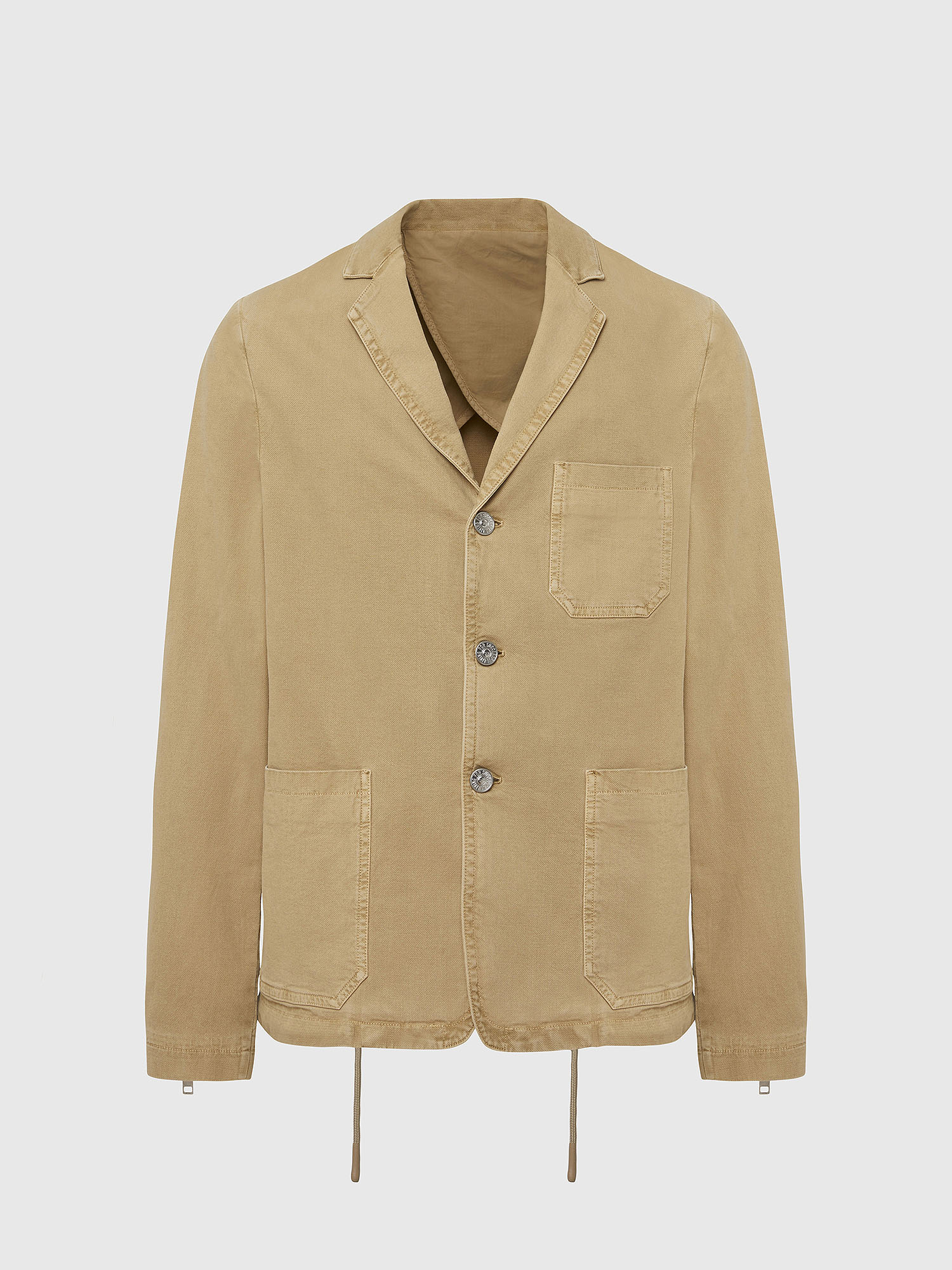 D-GYACK JOGGJEANS, Light Brown Diesel - D-GYACK JOGGJEANS, Light Brown - Denim Jackets - Image 1