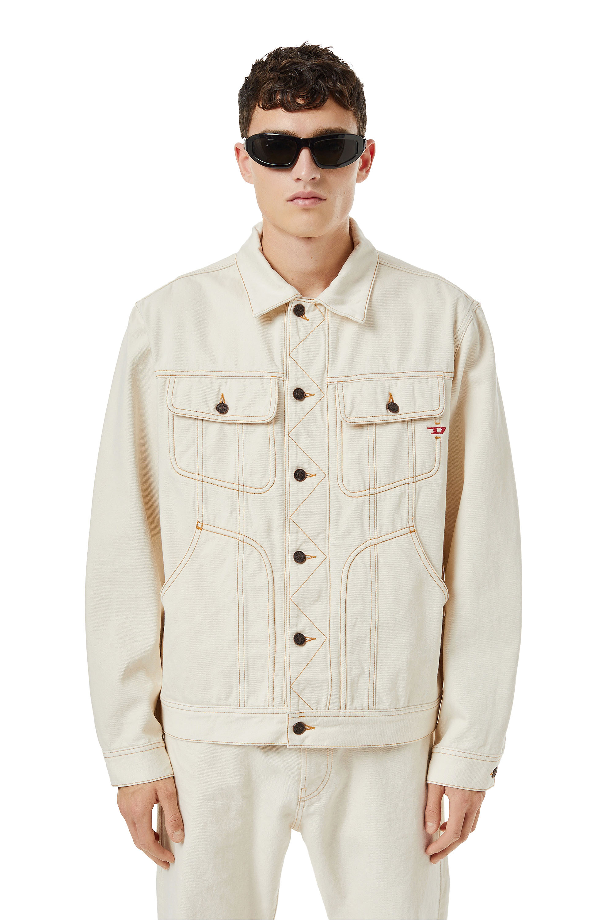 yeezy flannel lined canvas jacket