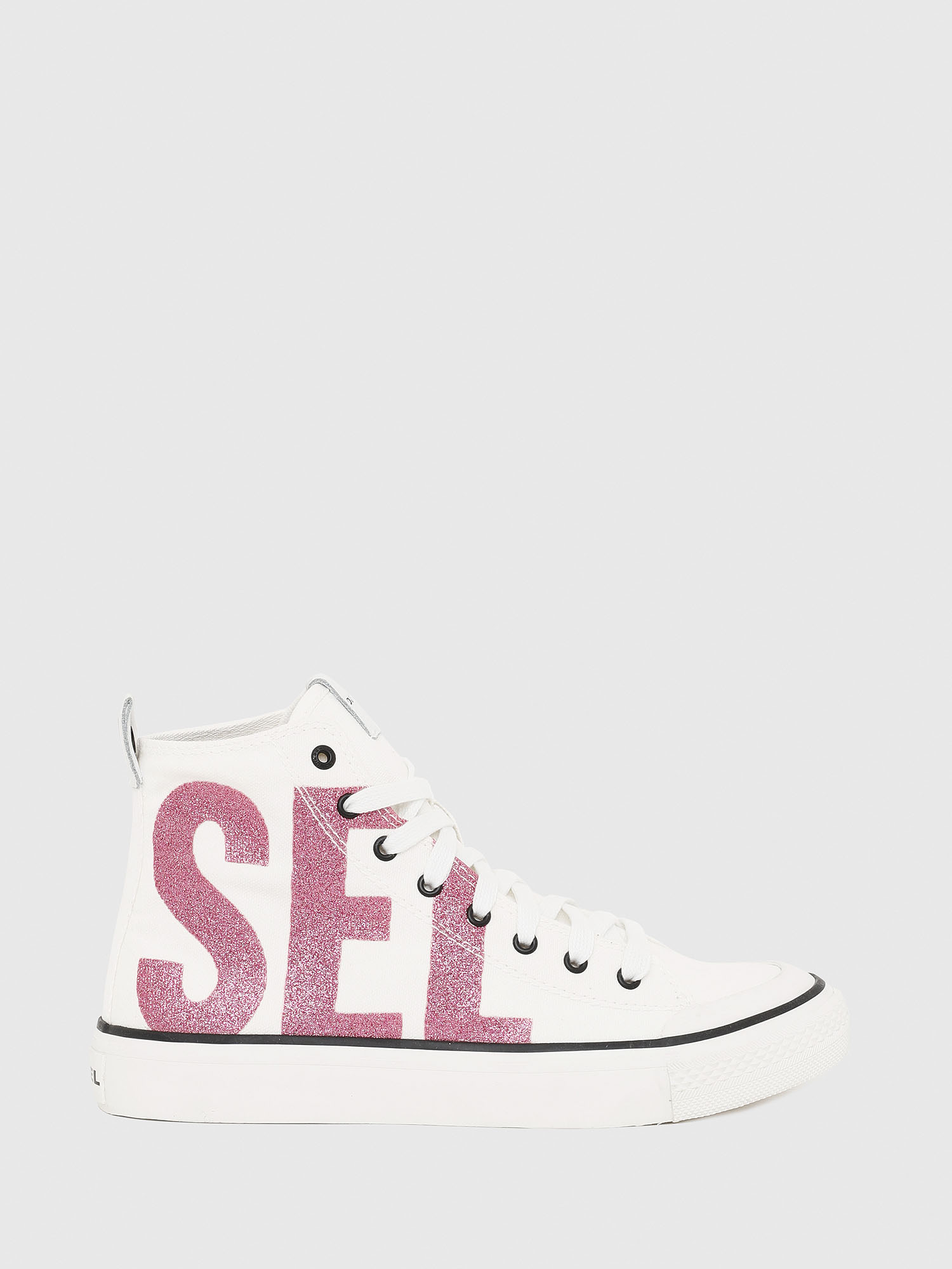 S-ASTICO MC W, White/Pink Diesel - S-ASTICO MC W, White/Pink - Sneakers - Image 1