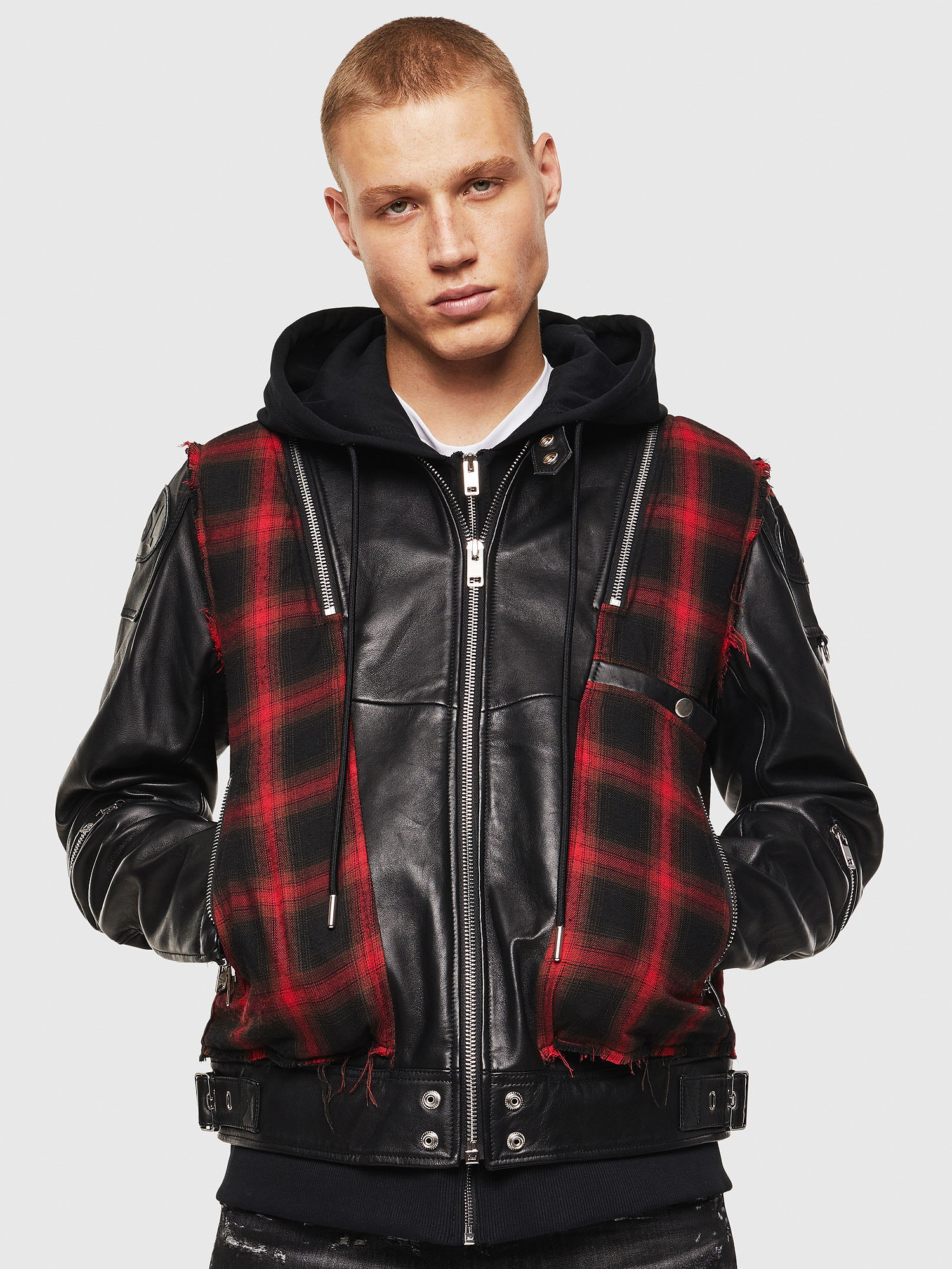 L-NORMAN, Diesel - L-NORMAN, - Leather jackets - Image 1