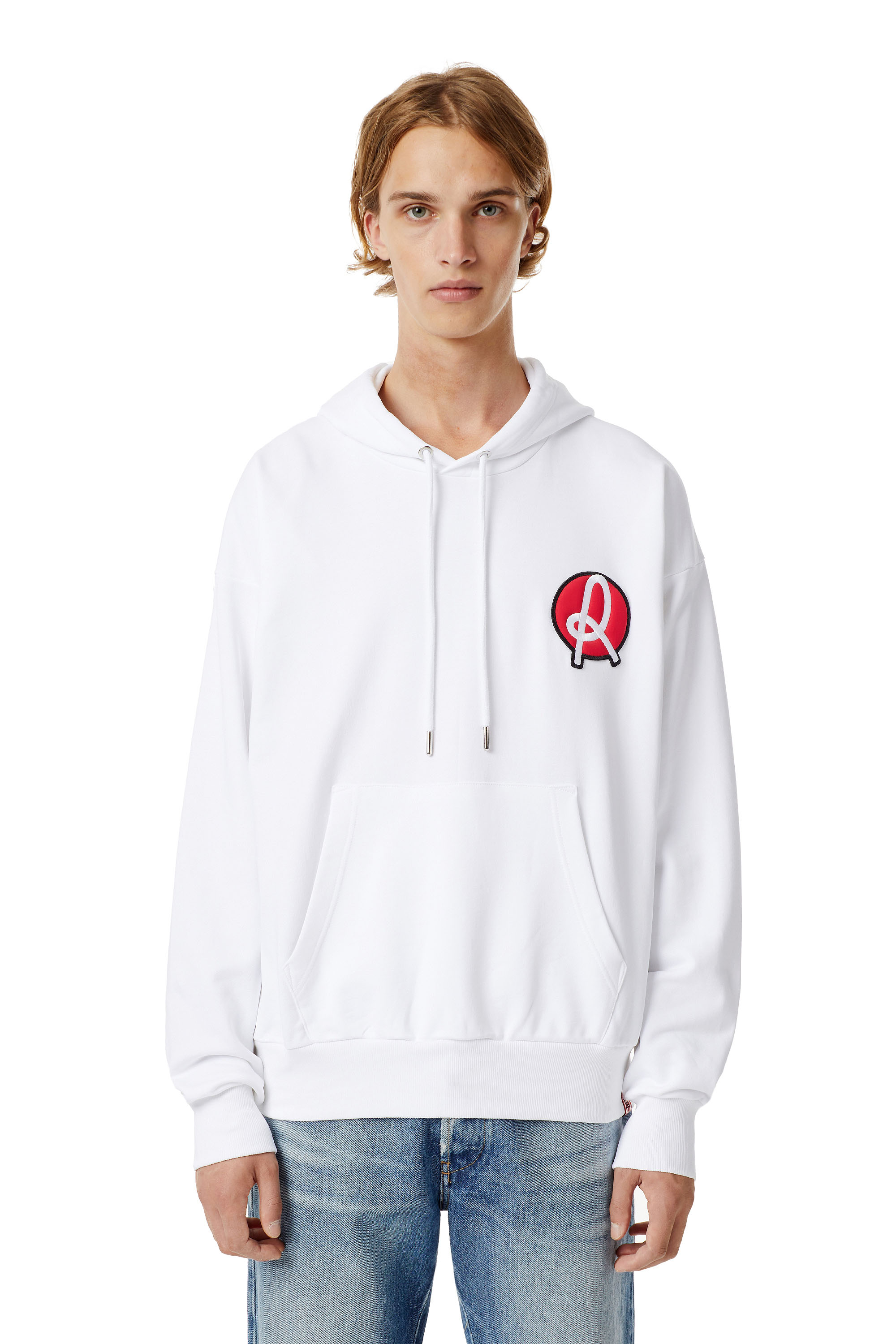 LR-S-GIRK-HOOD-VIC, White Diesel - LR-S-GIRK-HOOD-VIC, White - Sweaters - Image 1