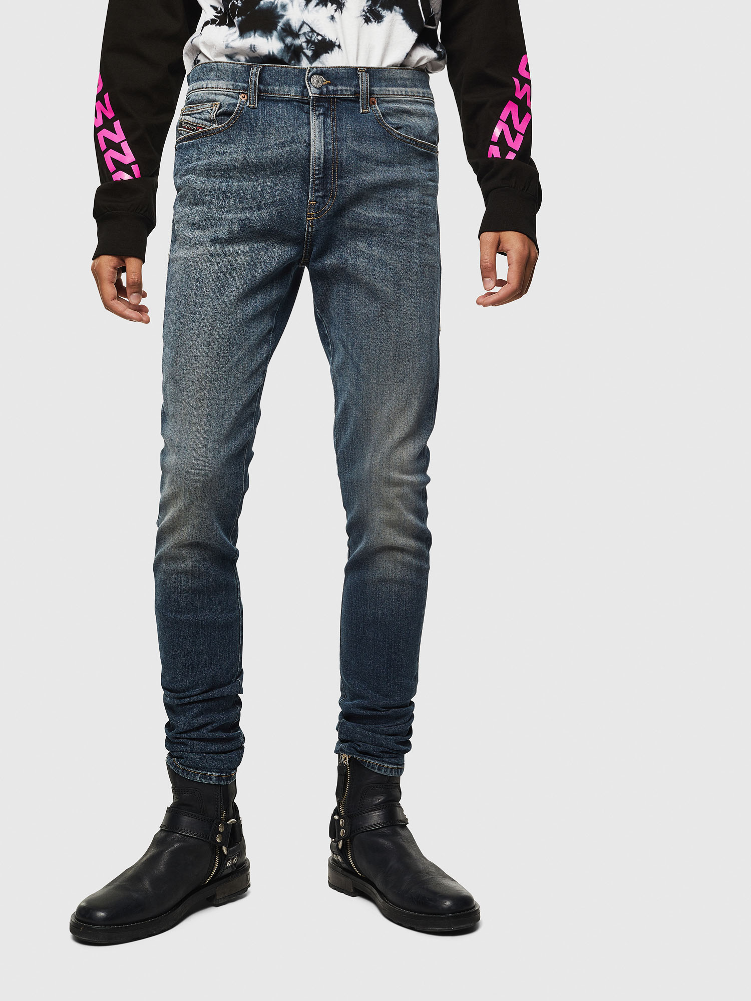 D-Amny 069KG, Dark Blue Diesel - D-Amny 069KG, Dark Blue - Jeans - Image 1
