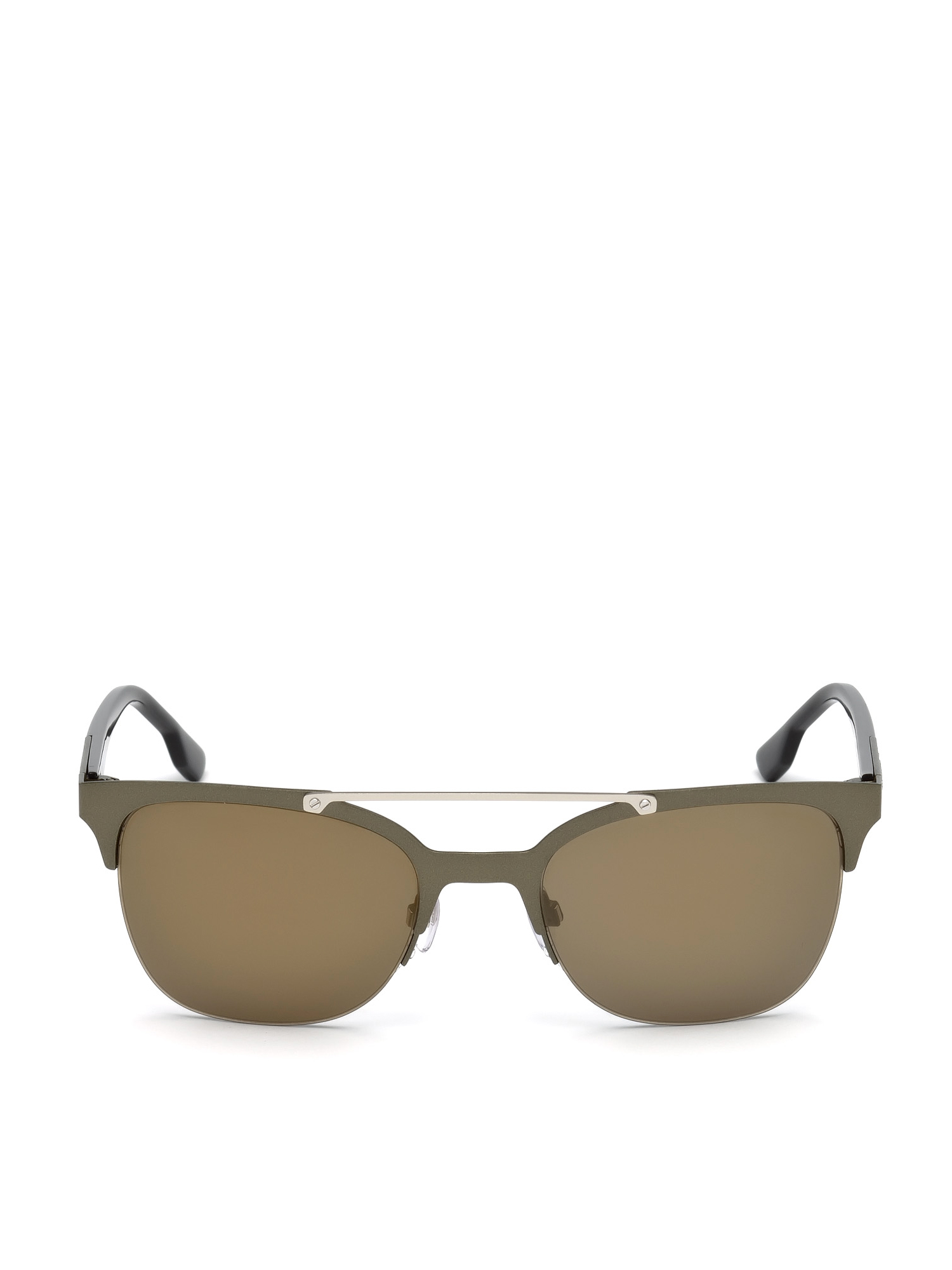 DL0215, Dark Green - Sunglasses