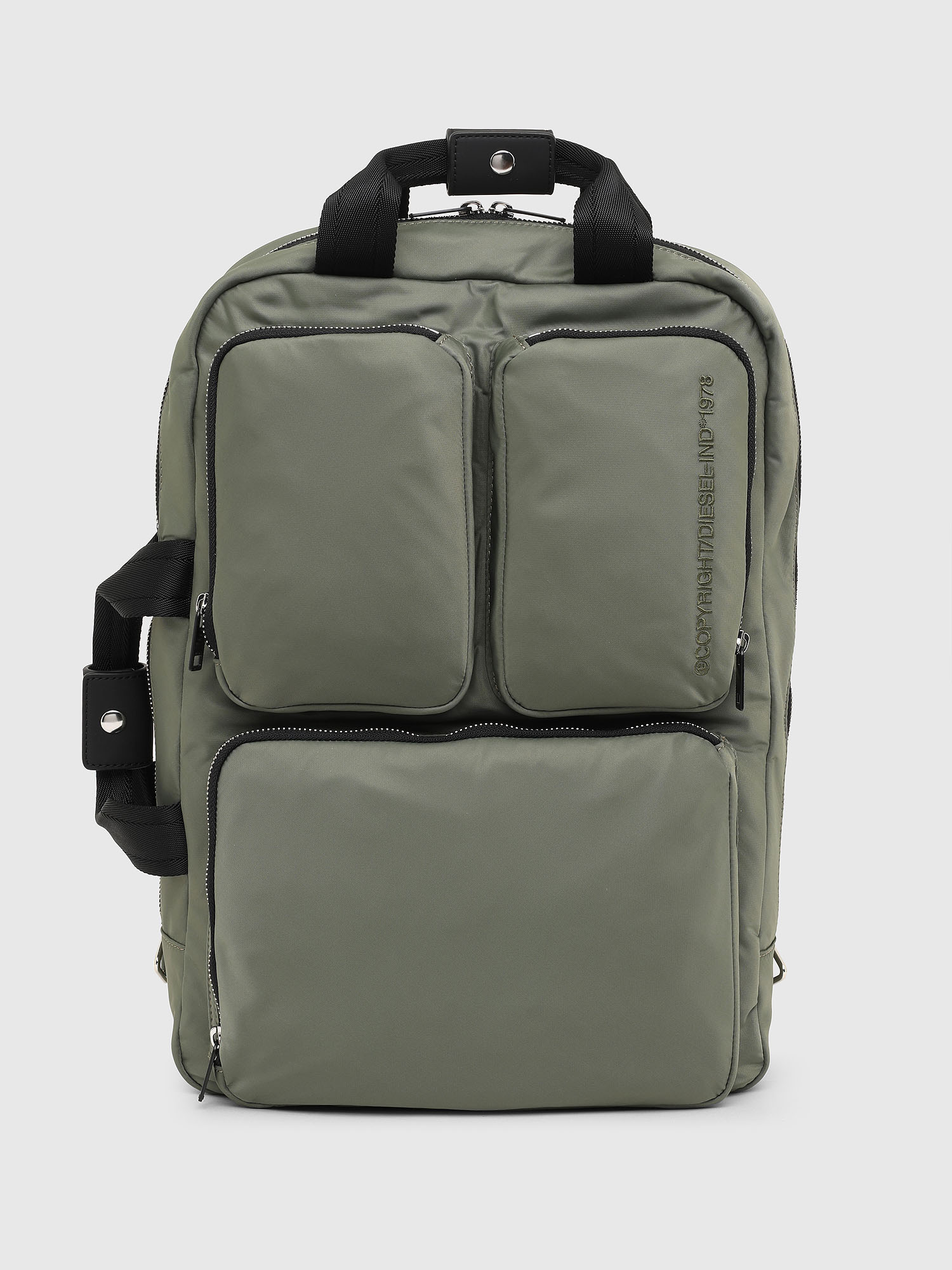 TROPHY, Green Diesel - TROPHY, Green - Backpacks - Image 1
