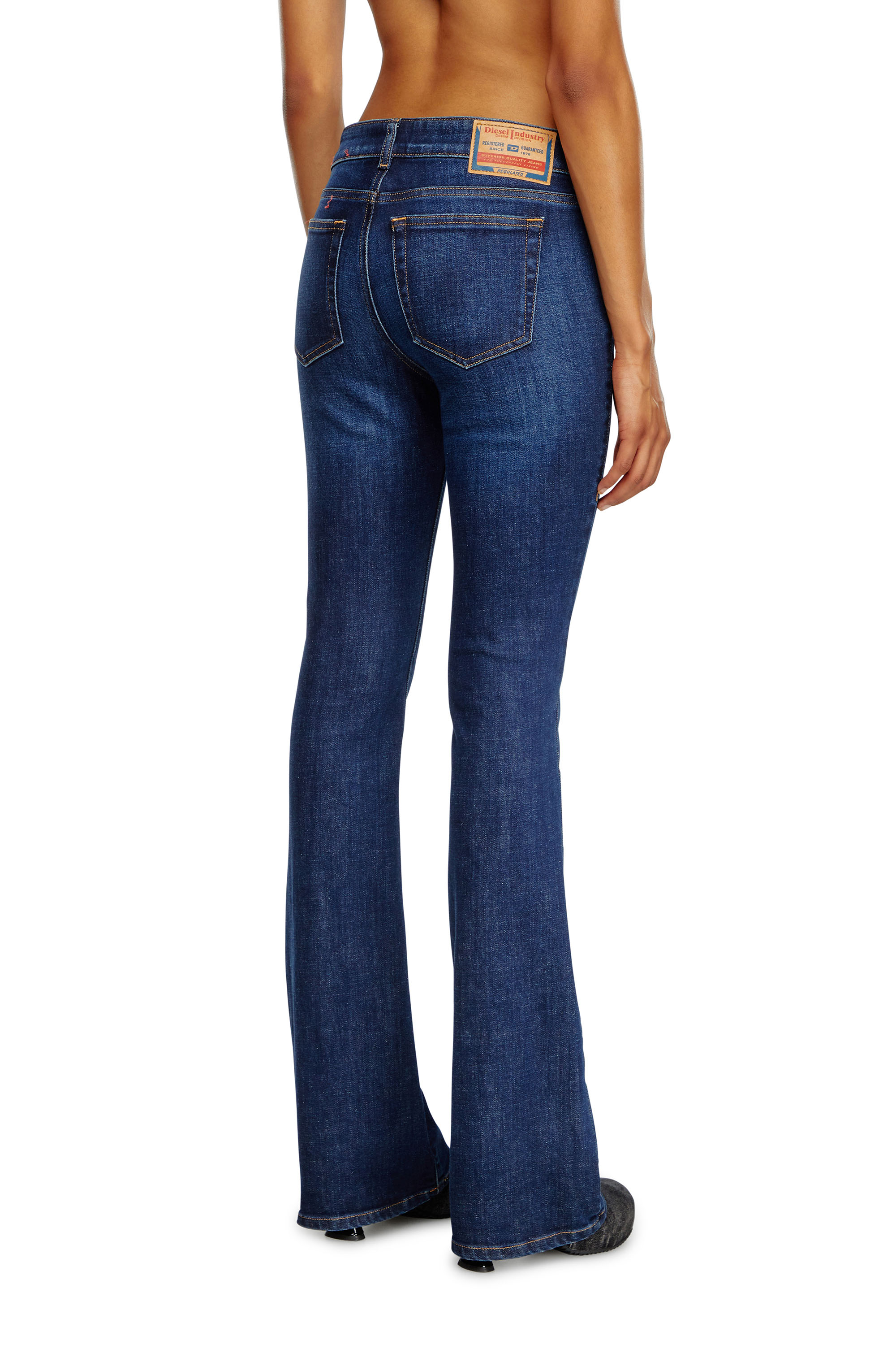 Diesel - Woman Bootcut and Flare Jeans 1969 D-Ebbey 09B90, Dark Blue - Image 4