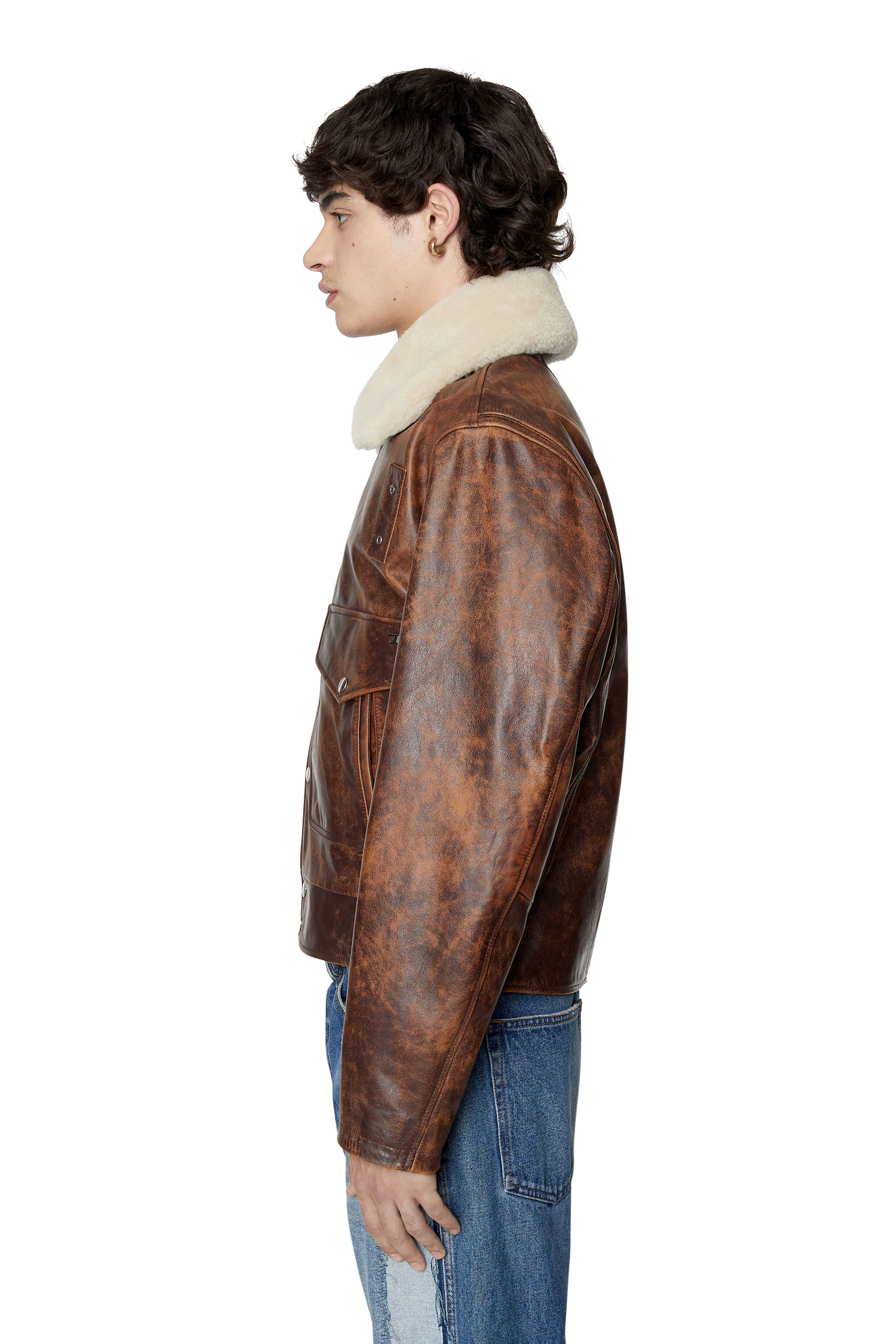 Men's Leather Jackets: Bomber 