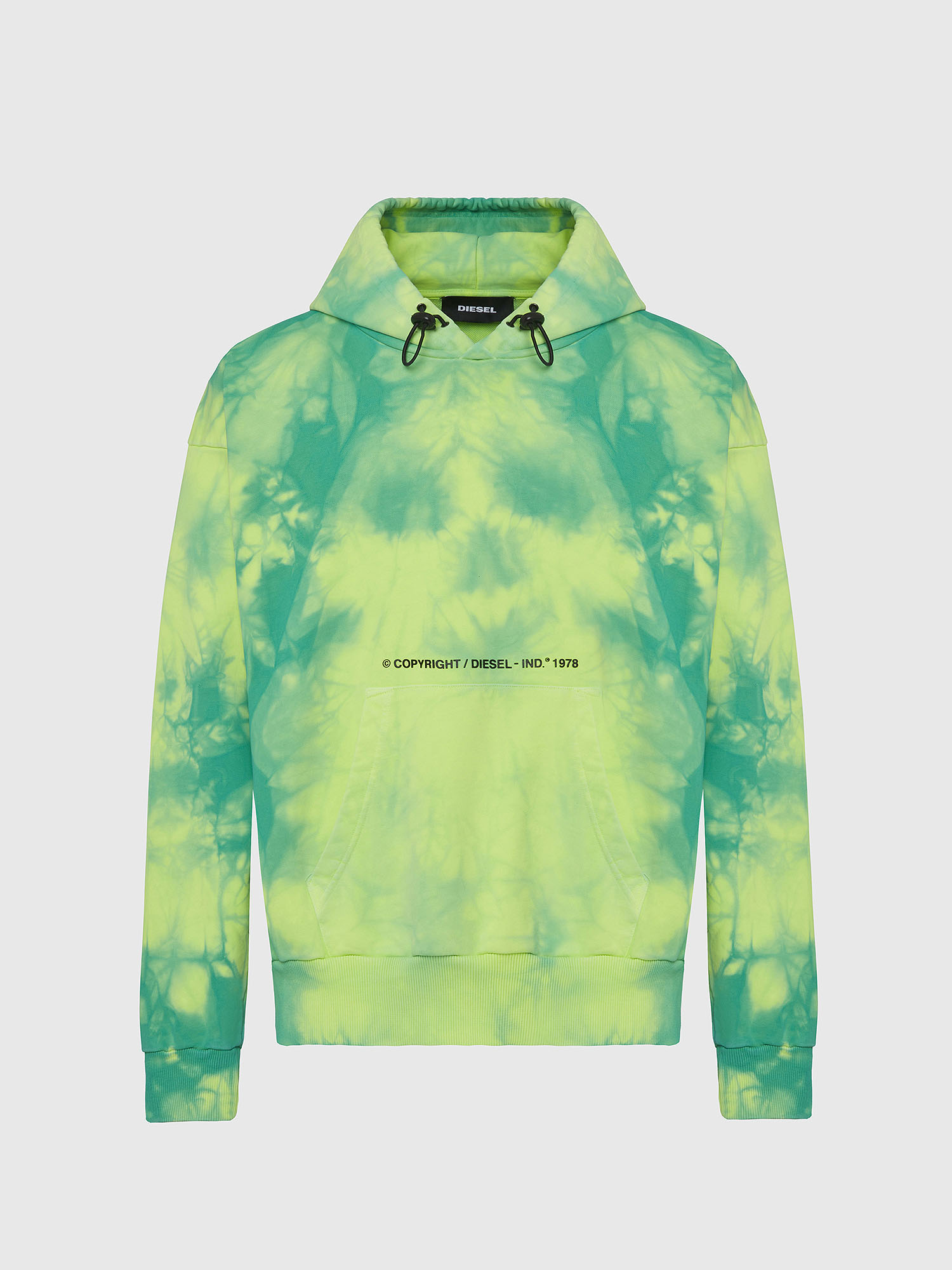 S-ALBYEL-X4, Green/Yellow Diesel - S-ALBYEL-X4, Green/Yellow - Sweaters - Image 1