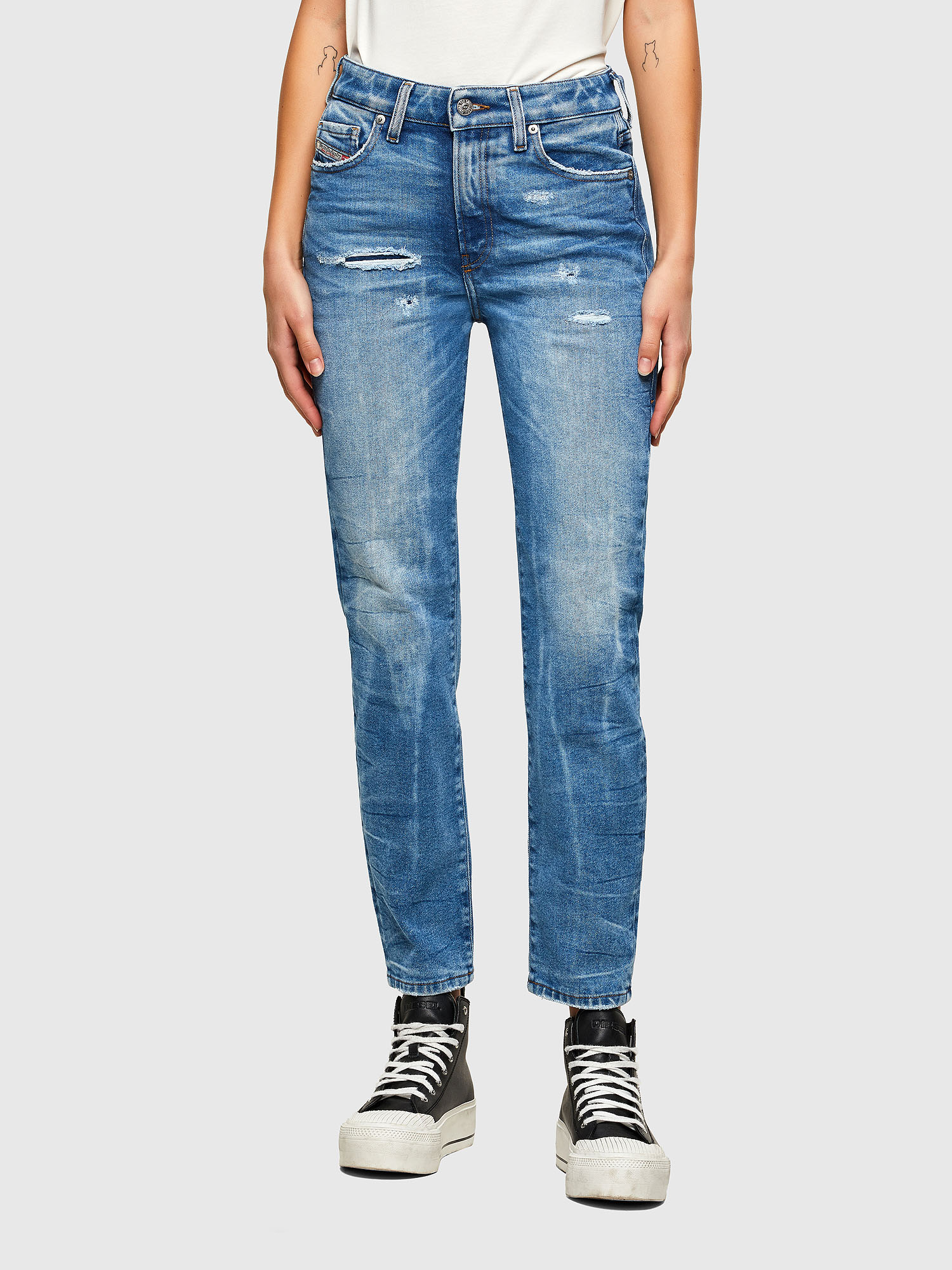 D-Joy 009MV, Light Blue Diesel - D-Joy 009MV, Light Blue - Jeans - Image 1