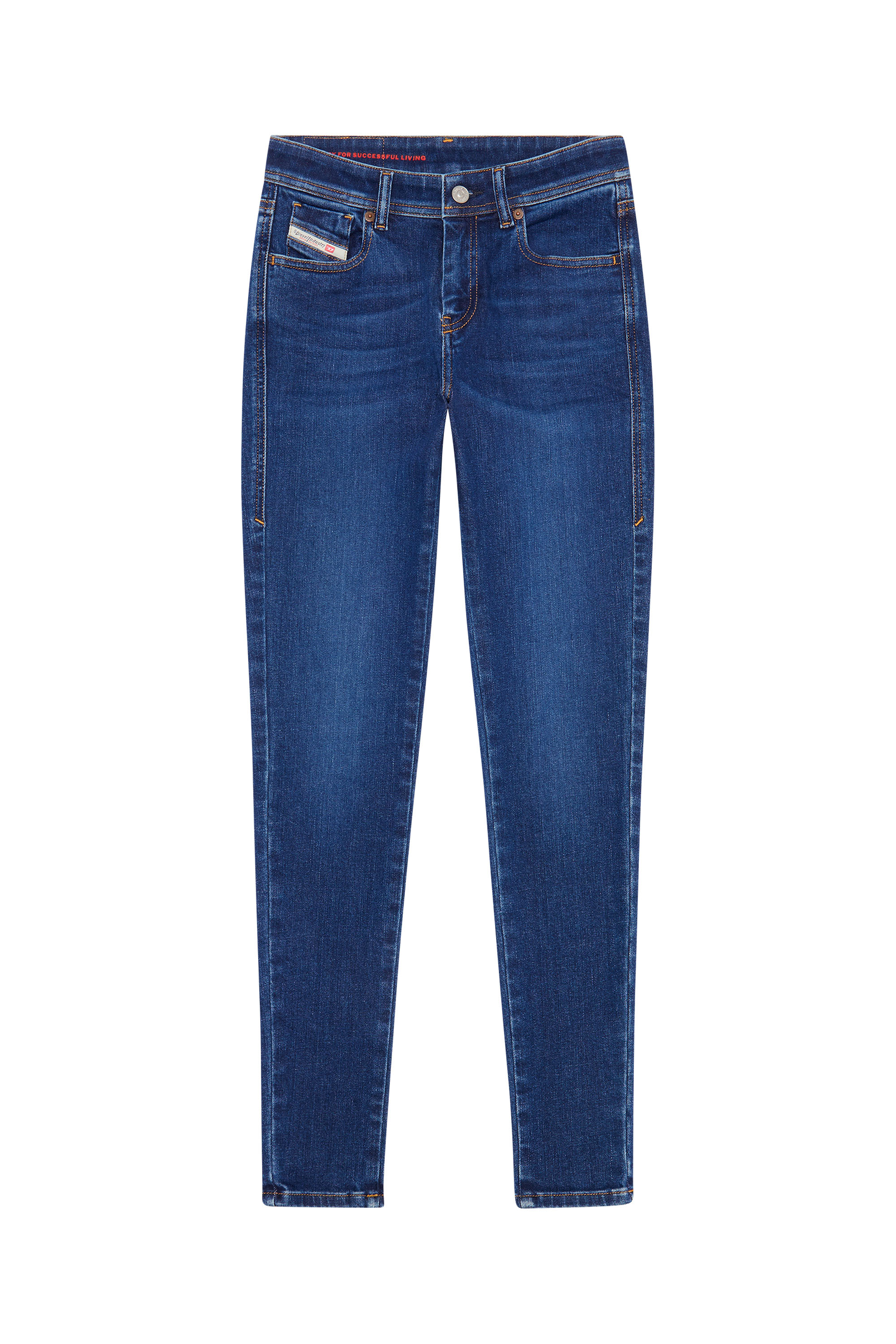 Damen Bekleidung Jeans Röhrenjeans DIESEL Denim 2017 Slandy Skinny-Jeans in Blau 