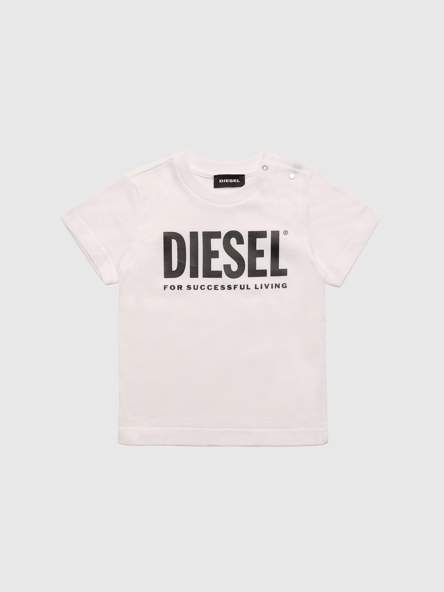TJUSTLOGOB, White Diesel - TJUSTLOGOB, White - T-shirts and Tops - Image 1